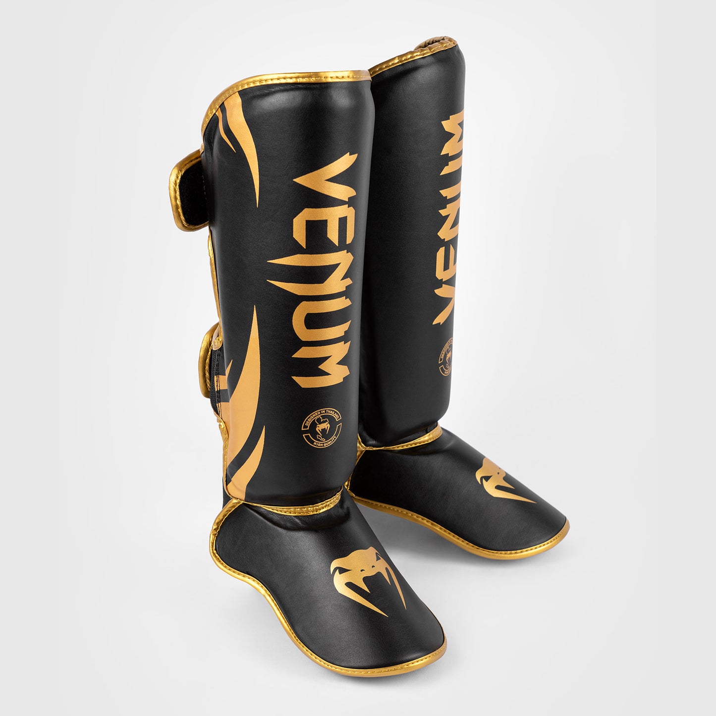 Venum Challenger Standup-Schienbeinschoner – Schwarz/Gold