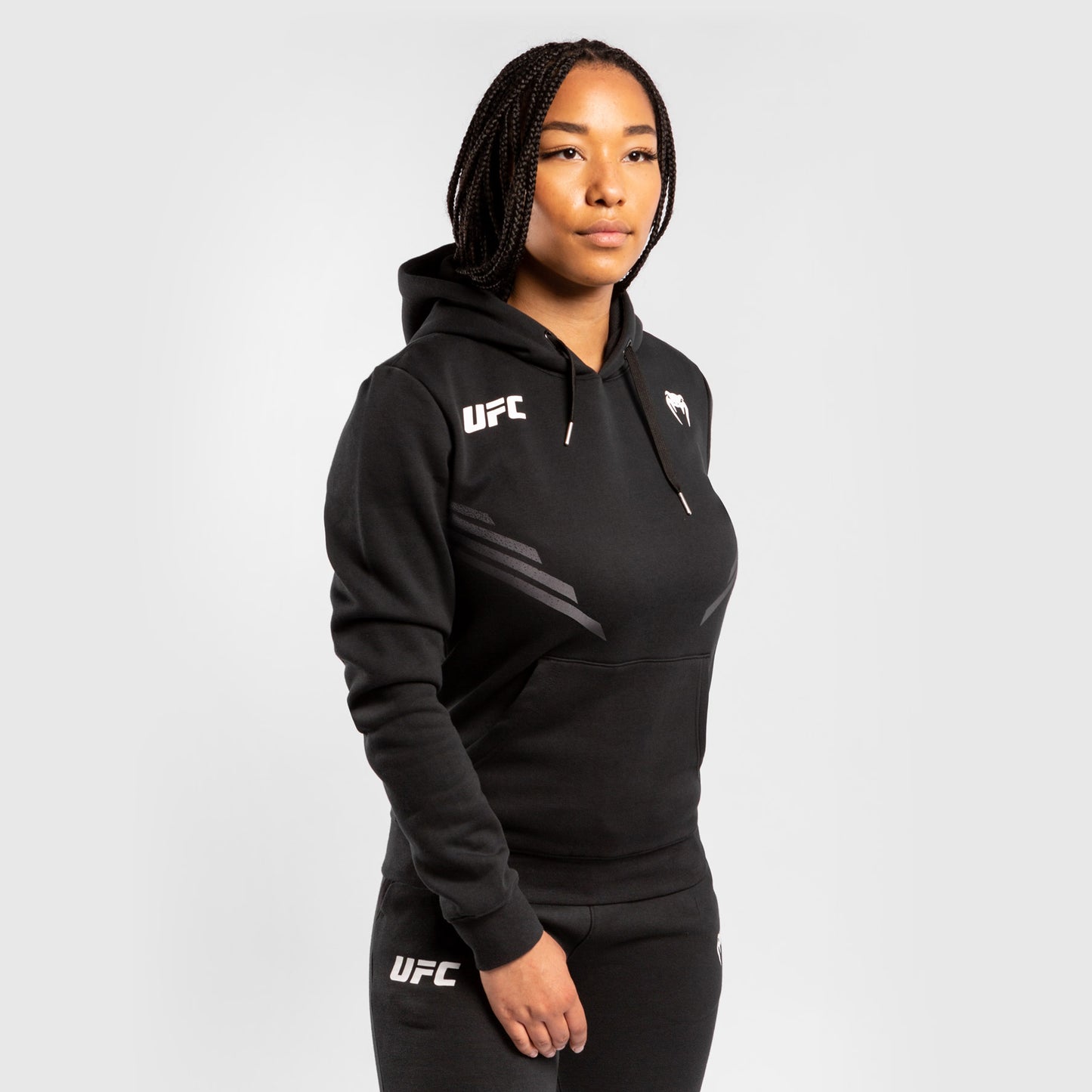UFC Venum Replica Damen Hoodie - Schwarz