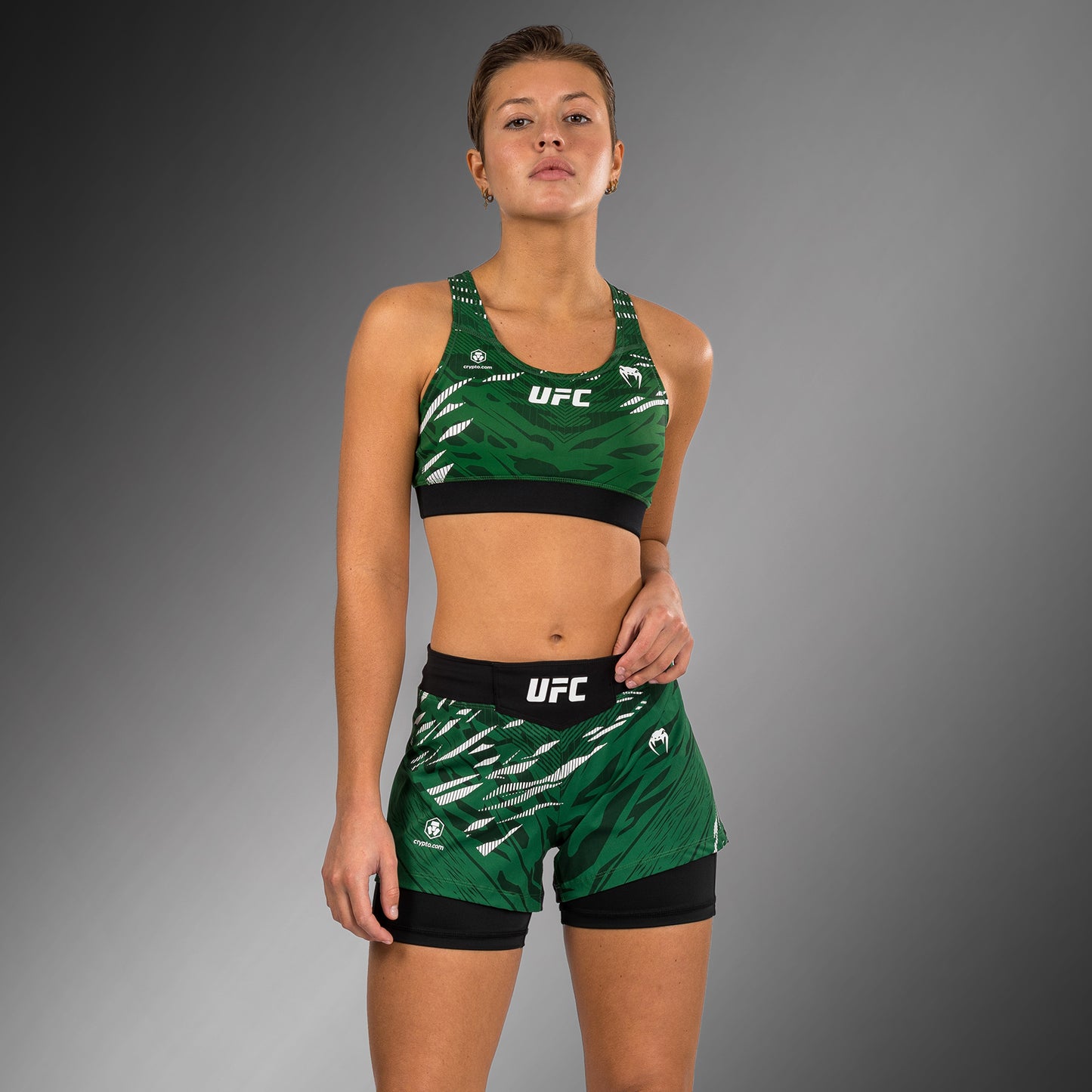 UFC Fusion by Venum Authentic Fight Night Damen Fight Short - Grün