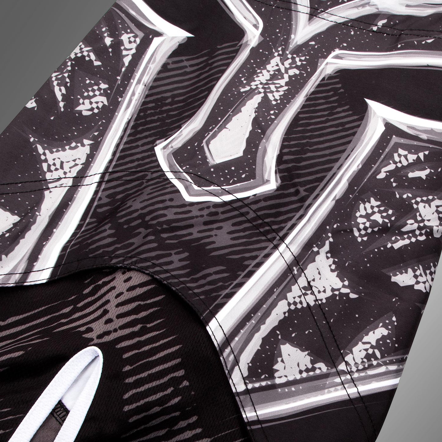 Venum Gladiator 3.0 Kampfshorts - Schwarz/Weiß