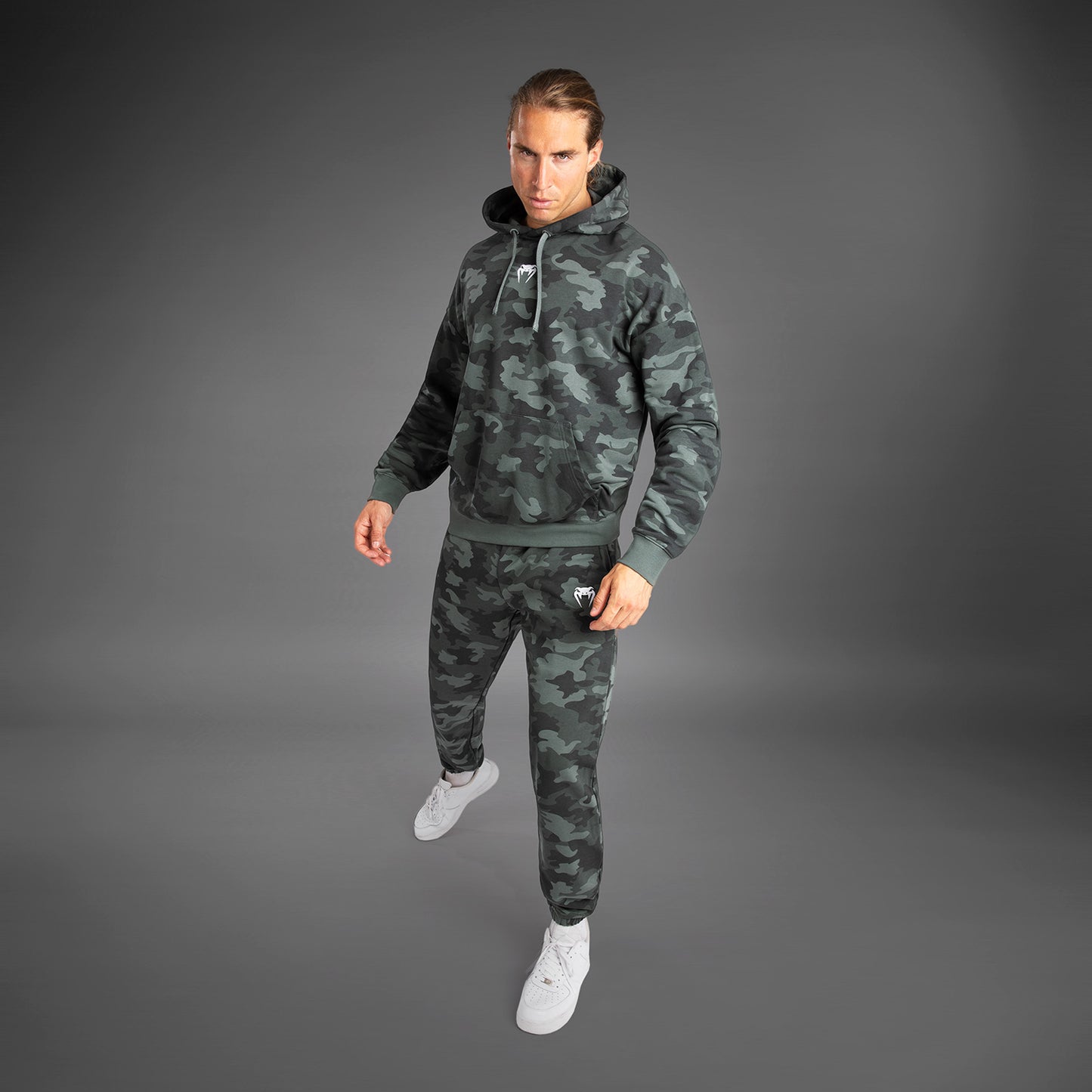 Venum Vortex XL Herren Hoodie - Khaki Camo