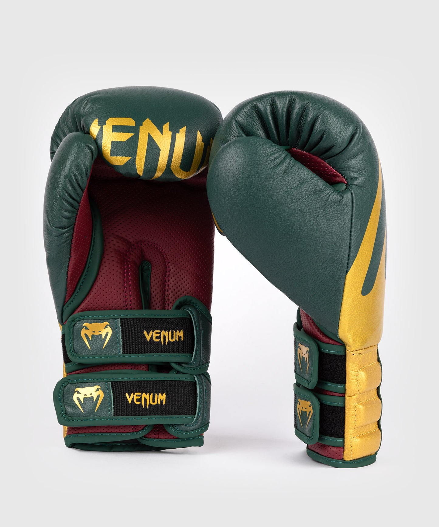 Venum Reverso Boxhandschuhe - Smaragdgrün / Gold