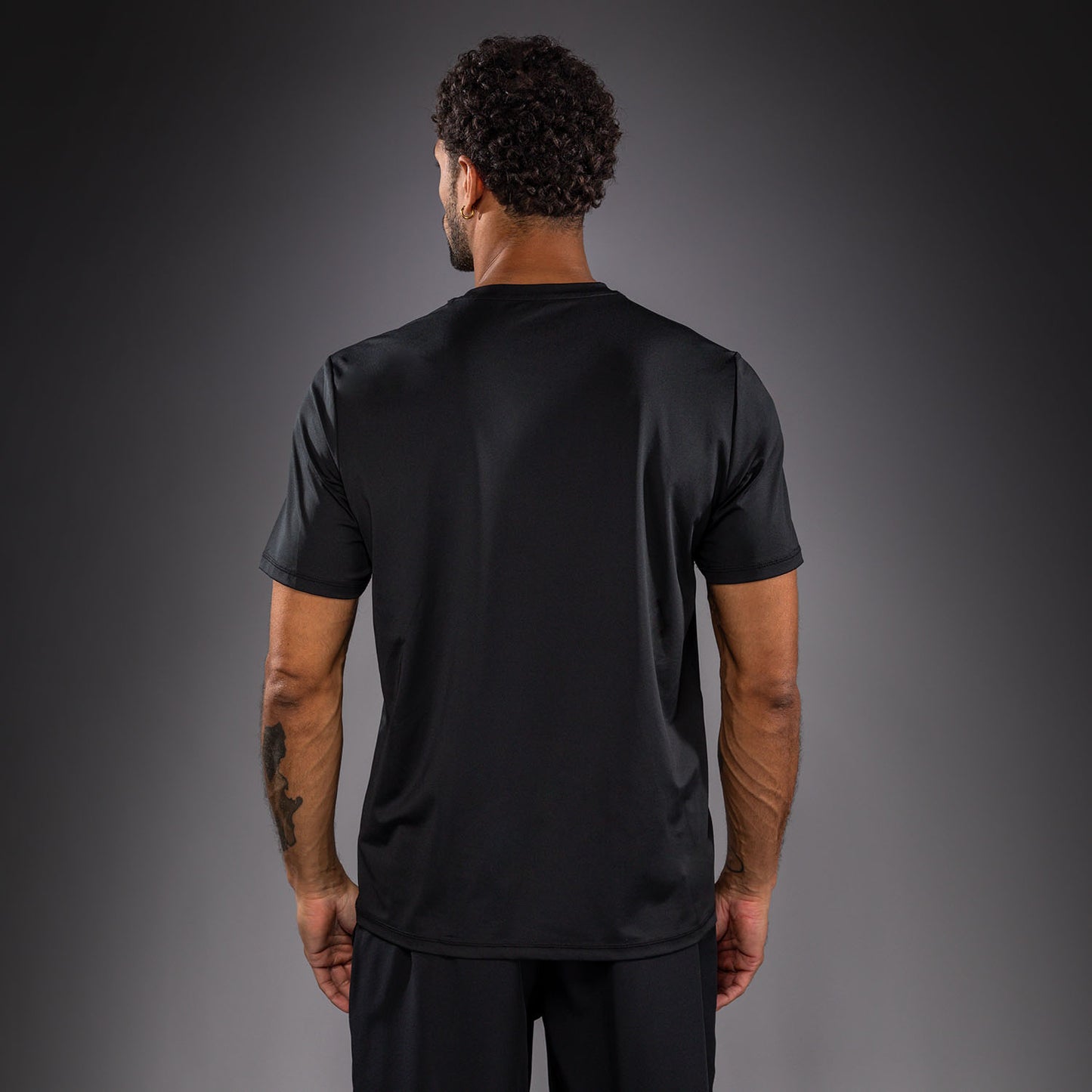 Venum Classic Dry Tech T-Shirt - Schwarz/Silber