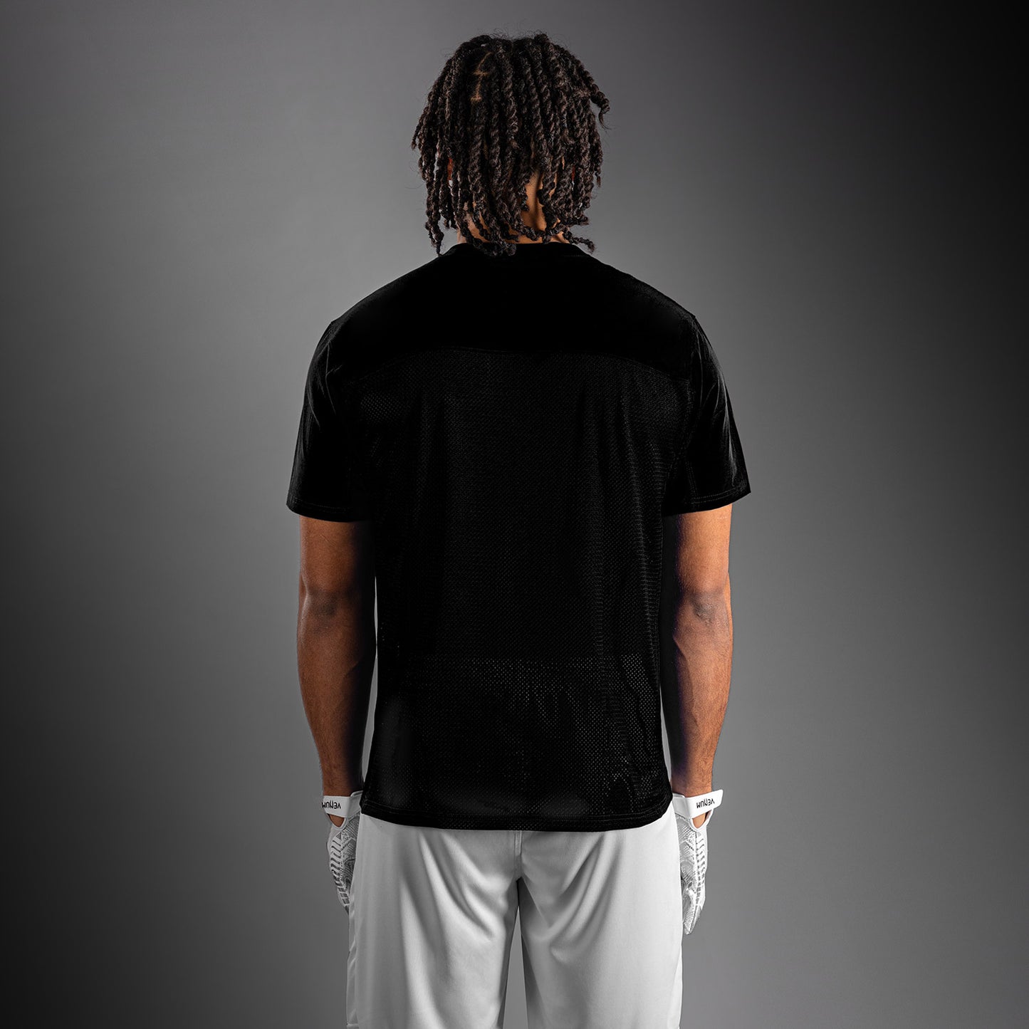 Venum Elite Fußball Kurzarmtrikot - Schwarz