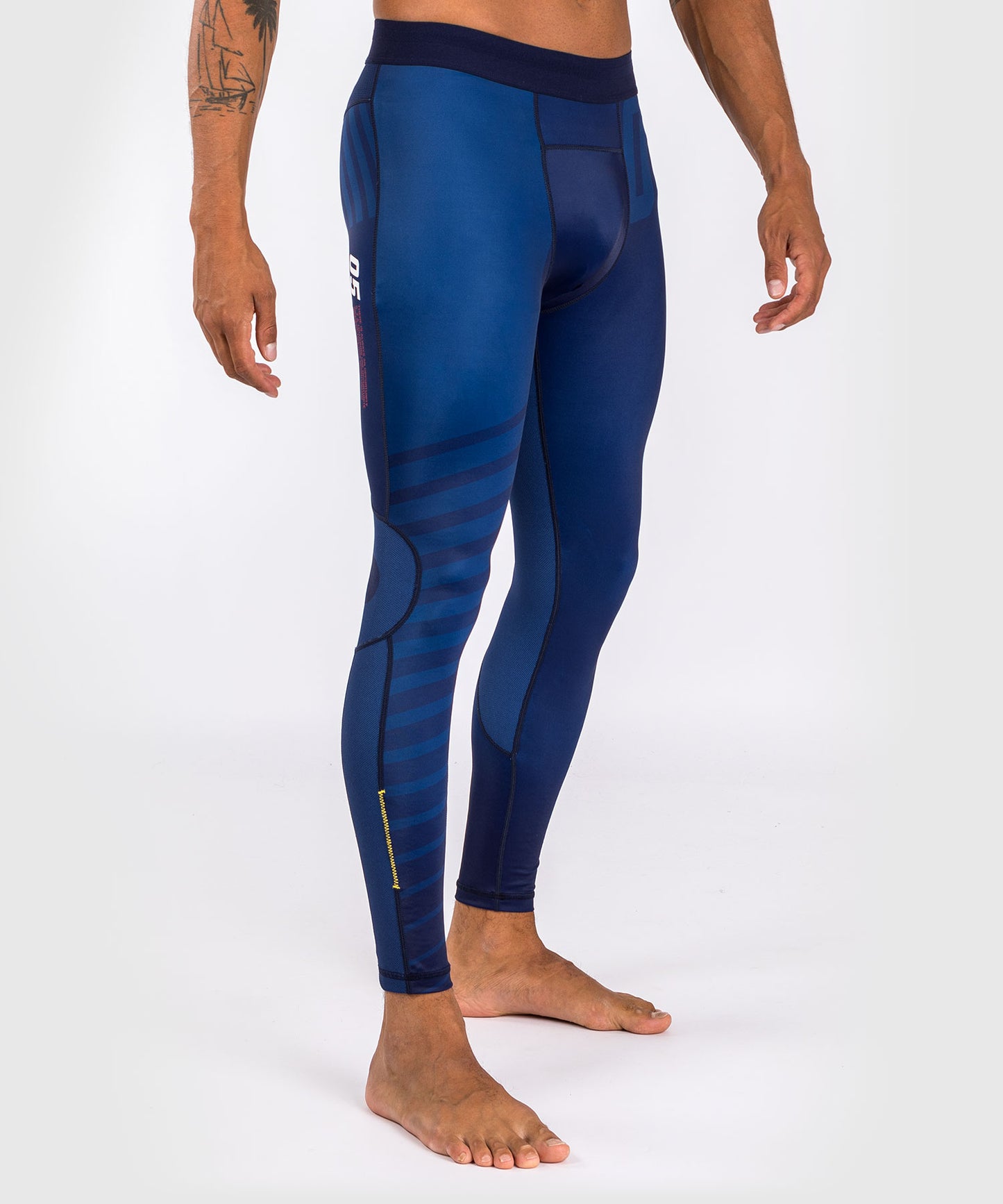 Venum Sport 05 Kompressionshose - Blau/Gelb