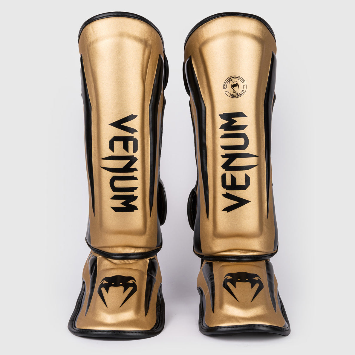 Venum Elite Standup Schienbeinschoner - Gold/Schwarz
