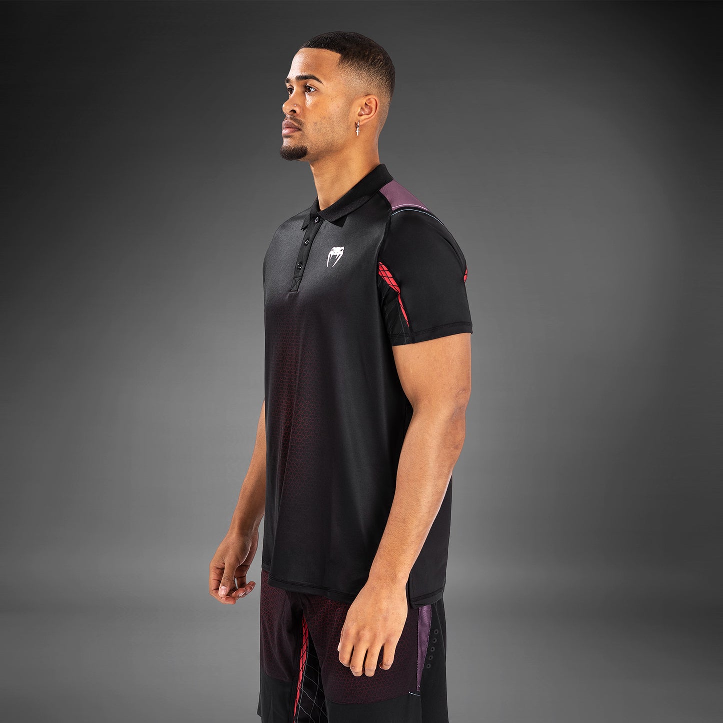 Venum x Dodge Banshee Dry Tech Polo für Männer - Schwarz