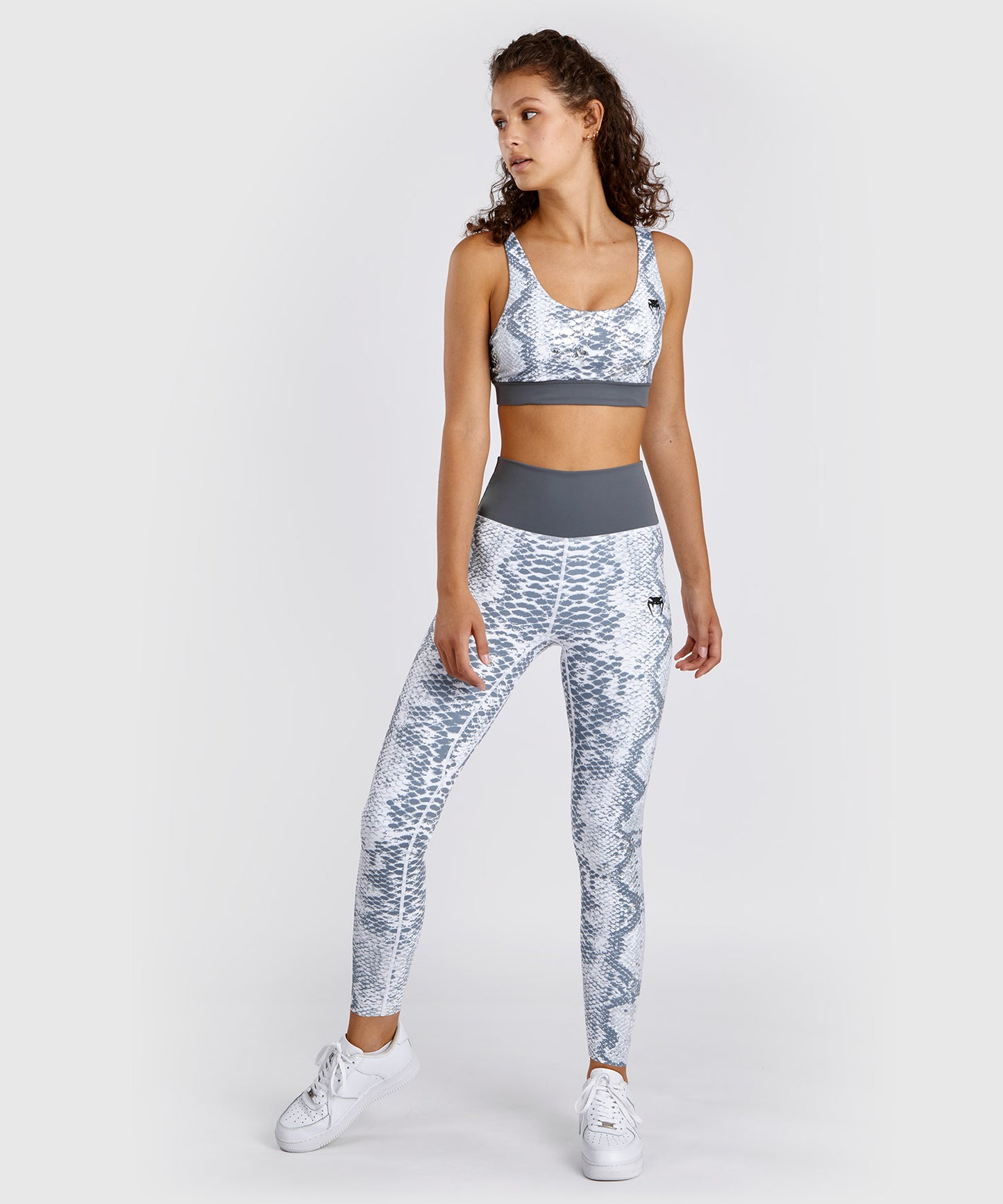 Venum White Snake Legging Damen - Weiß
