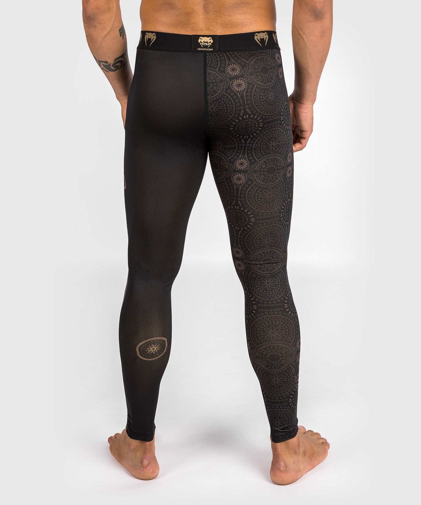 Venum Santa Muerte Dark Side - Gamaschen - Schwarz/Braun