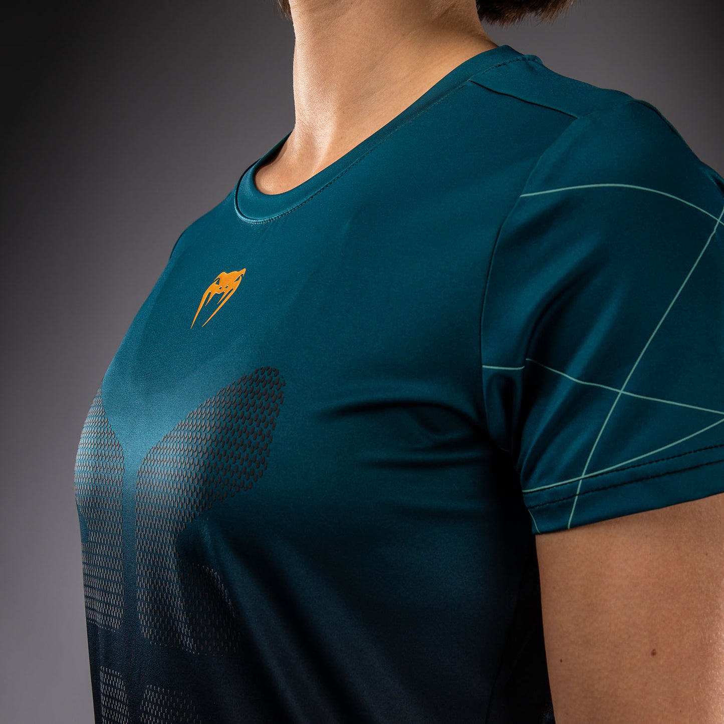 Venum Technical 3.0 Damen Dry Tech T-Shirt - Blau