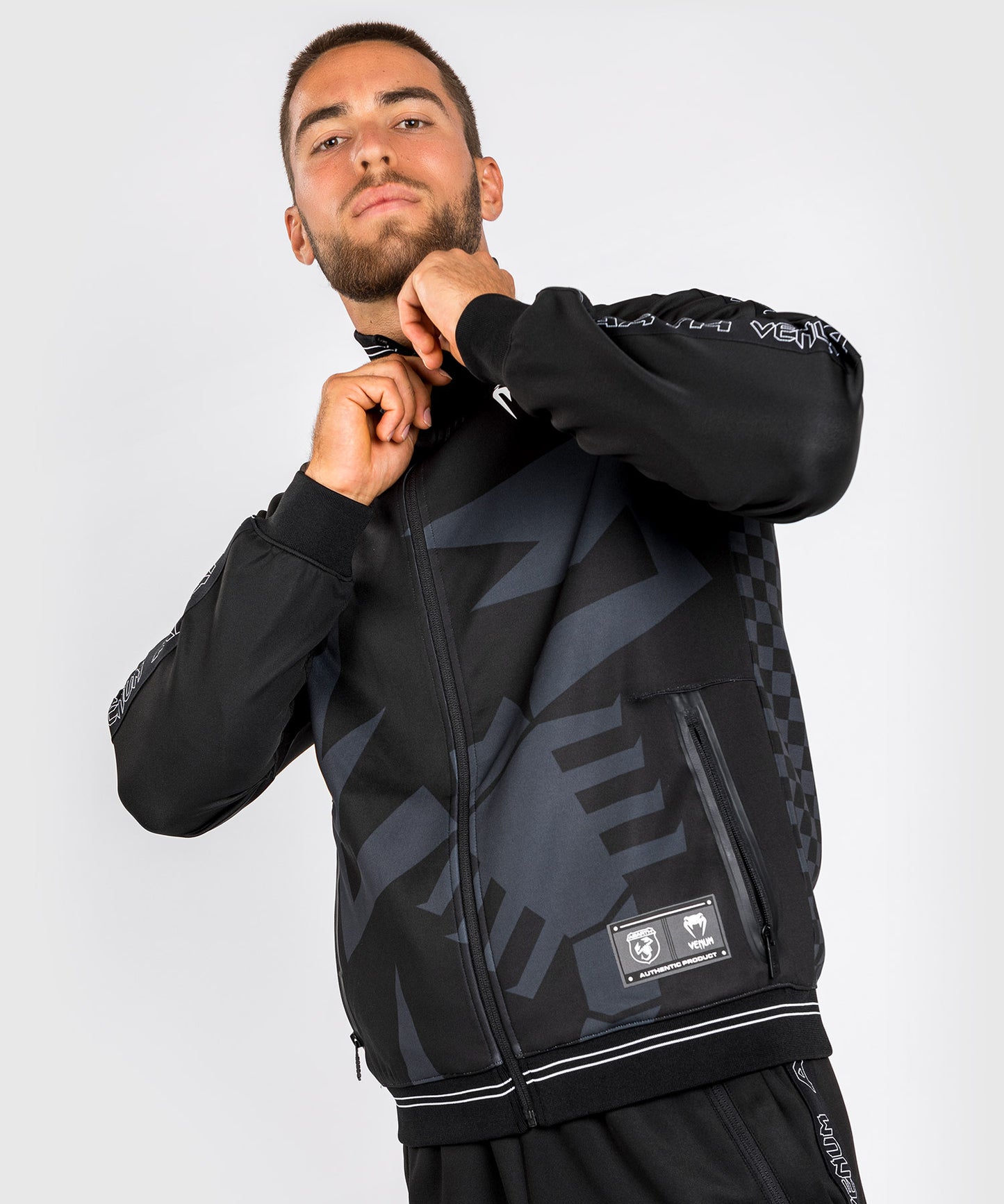 Venum Abarth #1 Reißverschlussjacke - Schwarz