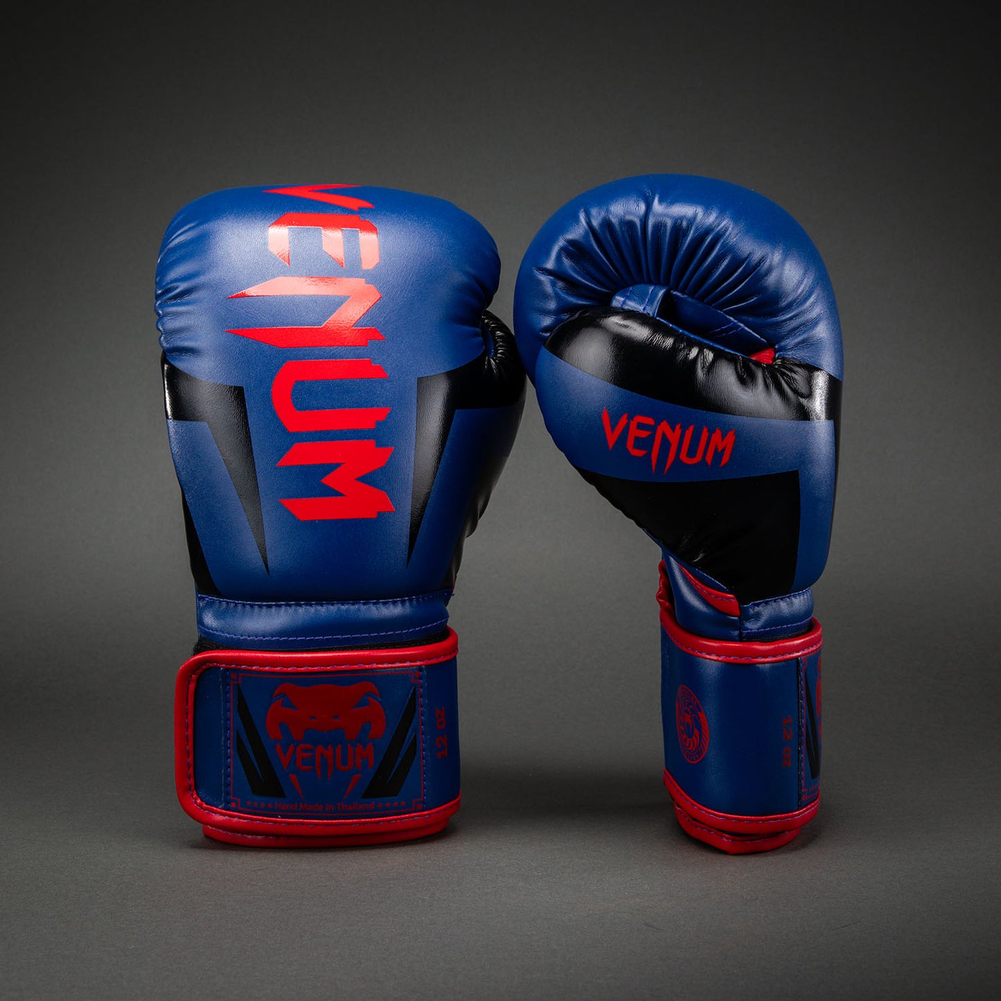 Venum Elite Boxhandschuhe - Dunkelblau/Rot