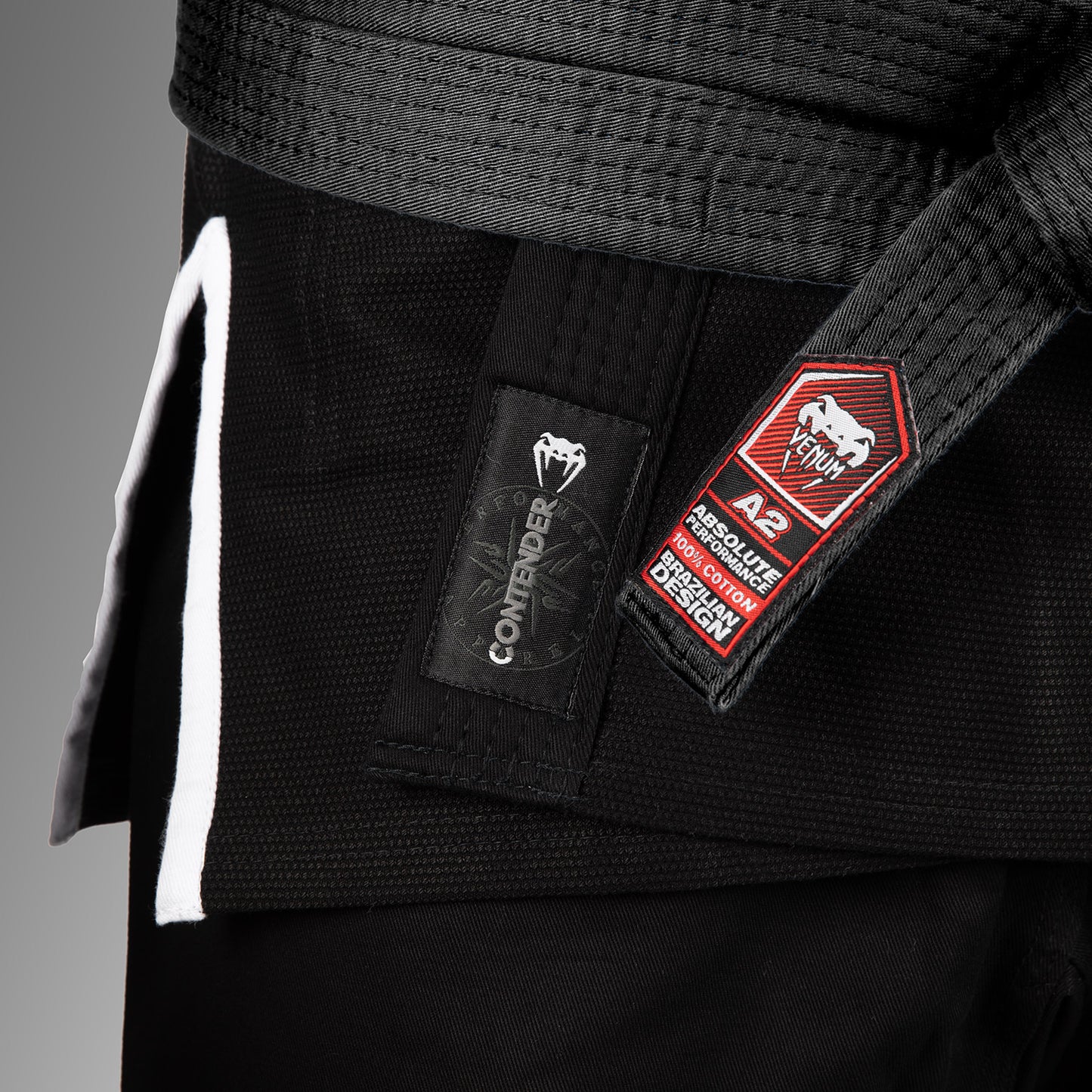 Venum Contender 3.0 Brazilian Jiu Jitsu Gi - Schwarz