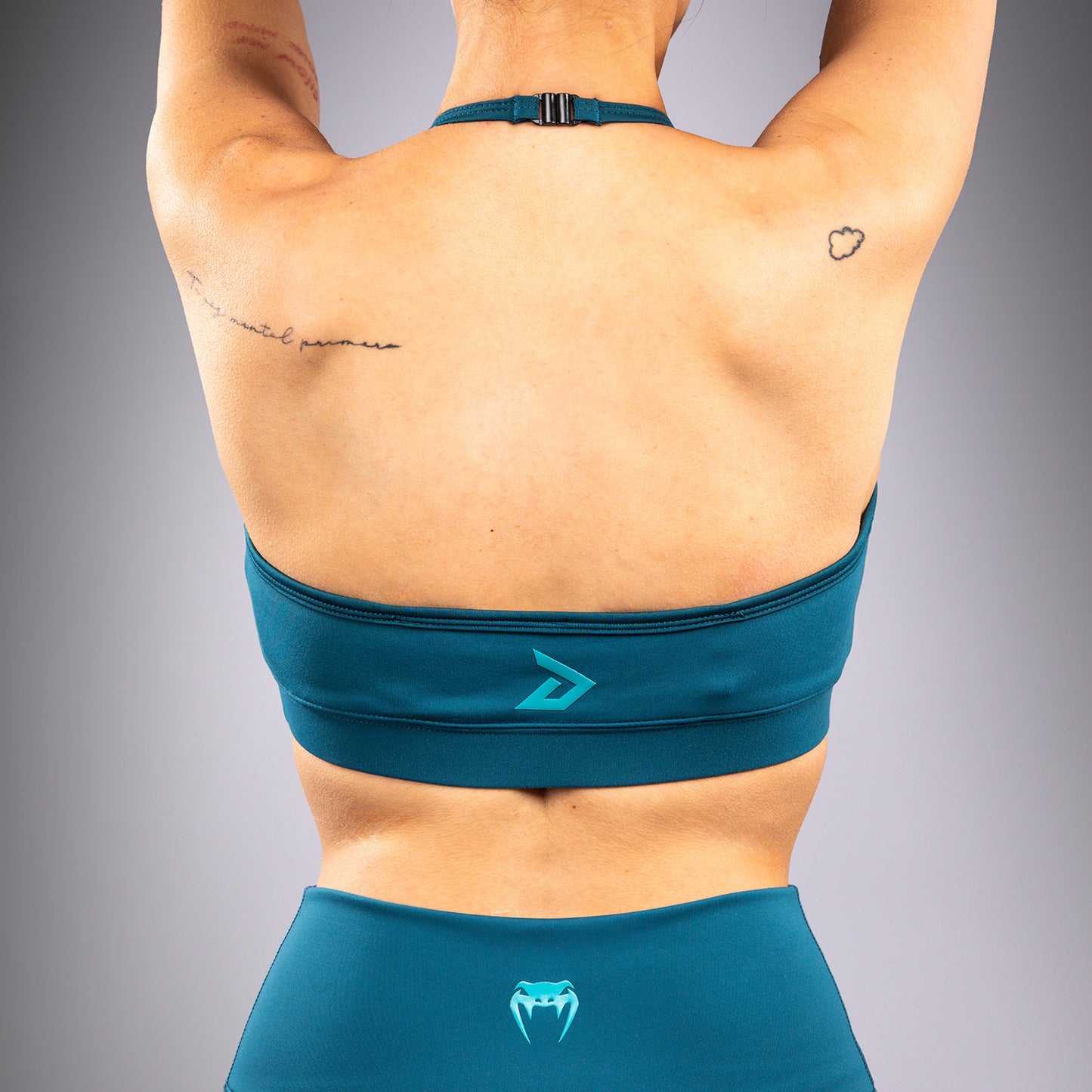 Venum x Demi Damen Sport-BH - Azurblau
