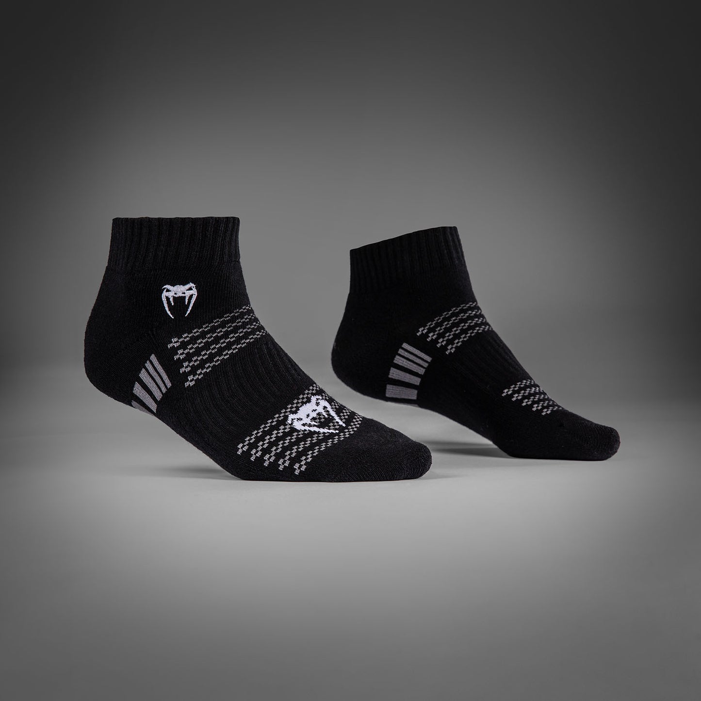 Venum Vector Söckchen 3er-Pack - Schwarz/Grau