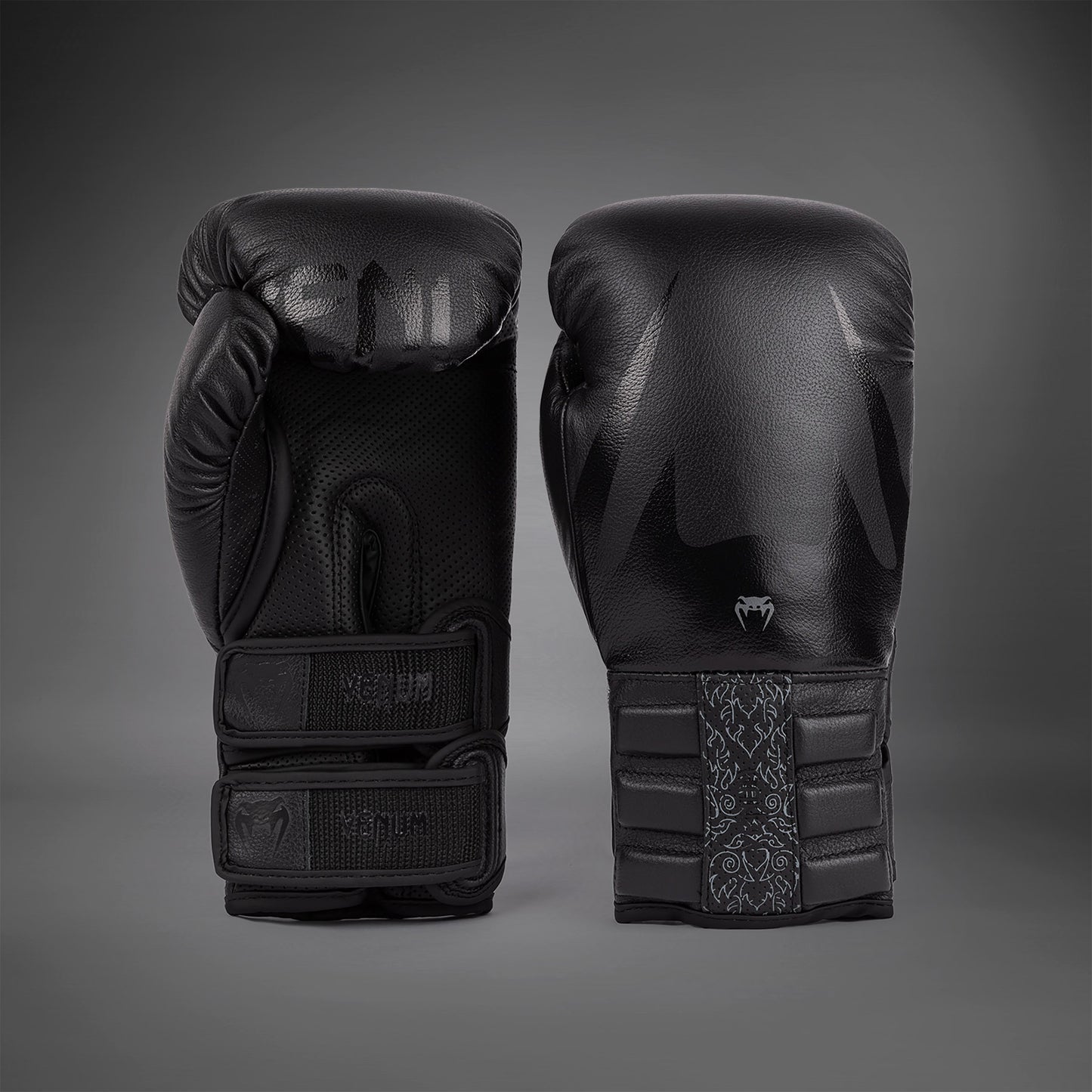 Venum Reverso Boxhandschuhe - Schwarz/Schwarz