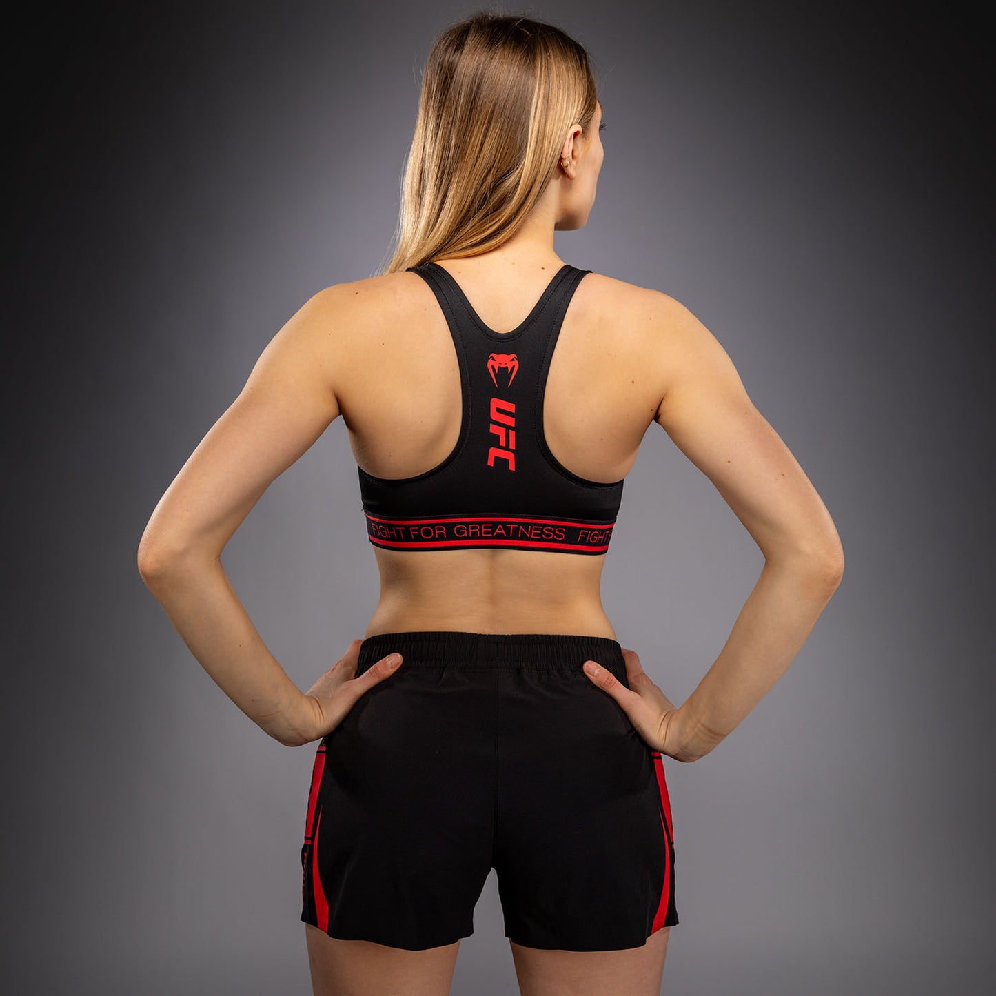 Venum UFC Unity by Venum Authentic Fight Week Damen-Sport-BH - Schwarz