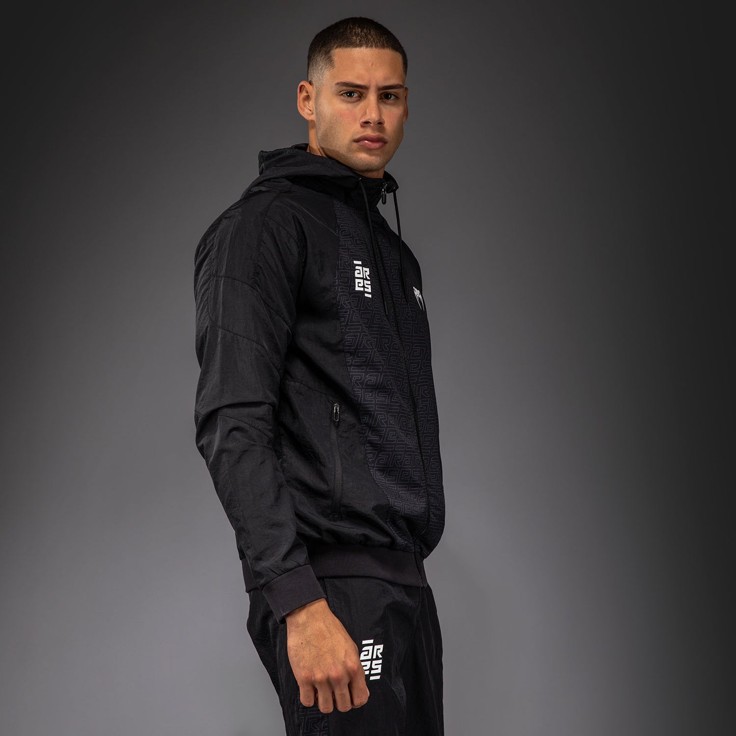Venum x Ares Jacke mit Reißverschluss – Schwarz