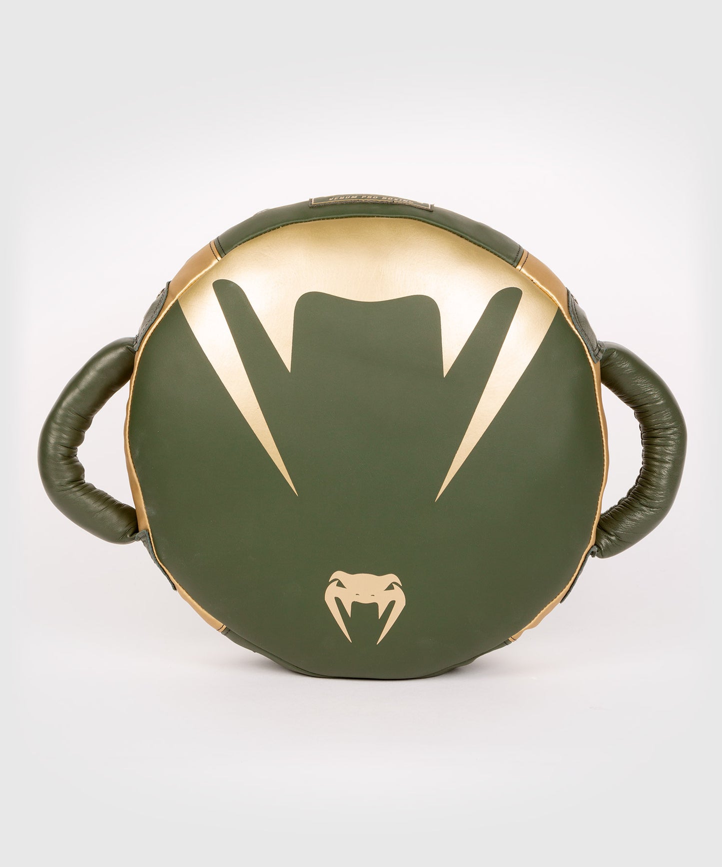 Venum Pro Boxen Runde Punsch Schild - Khaki/Gold