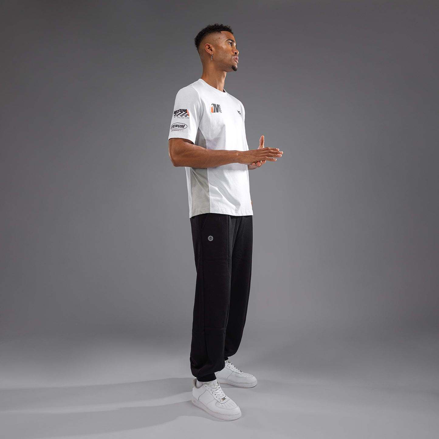 Venum Motorsport T-Shirt - Schnee Weiß