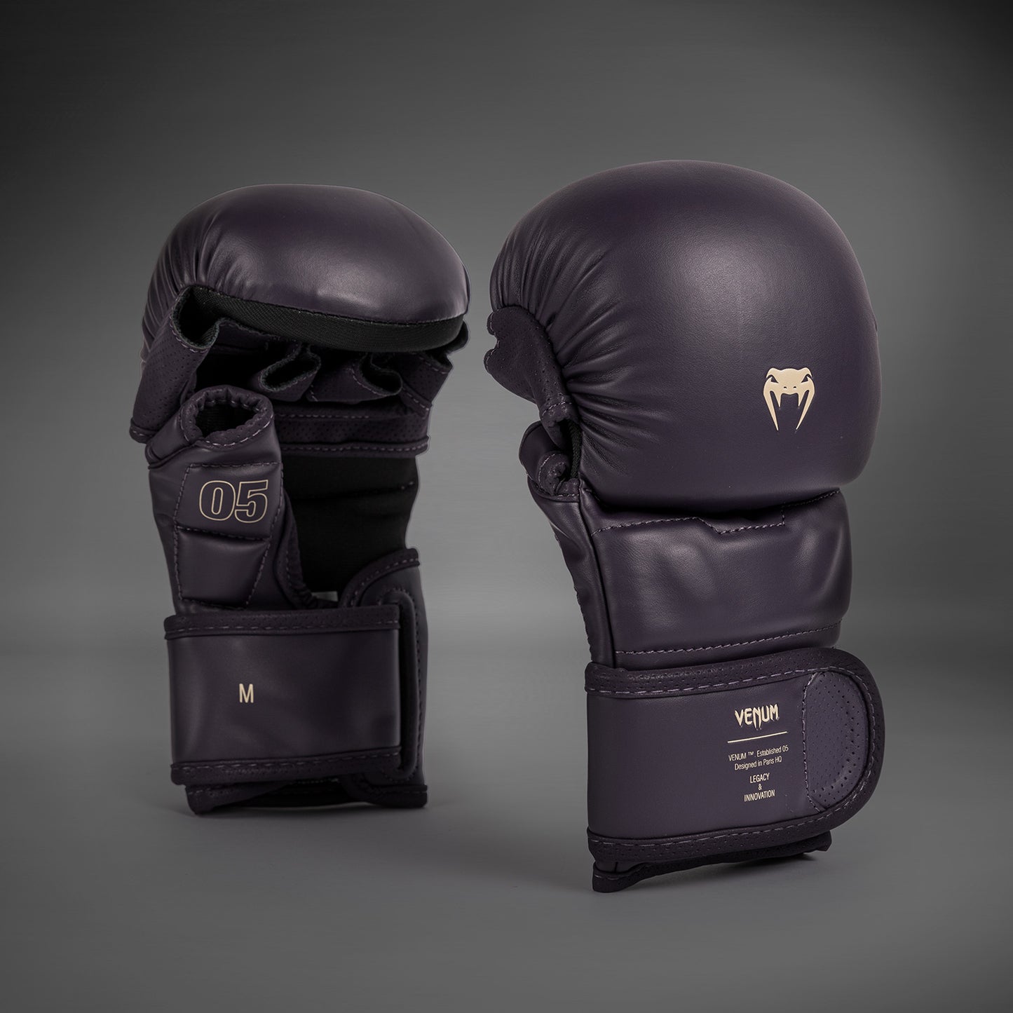 Venum Impact Evo MMA Sparring Handschuhe - Dunkelpurpur