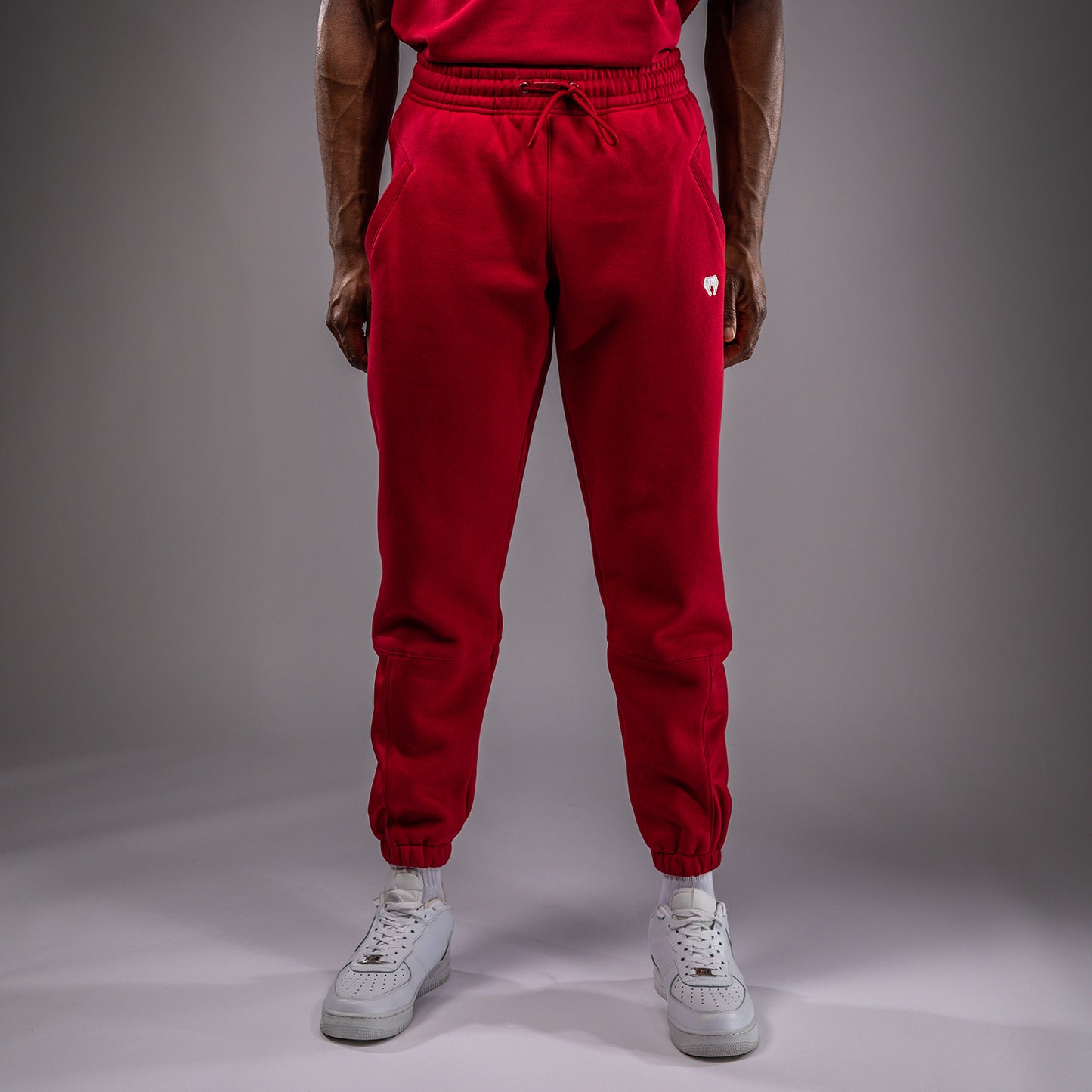 Venum Silent Power Jogginghose - Cherry Red