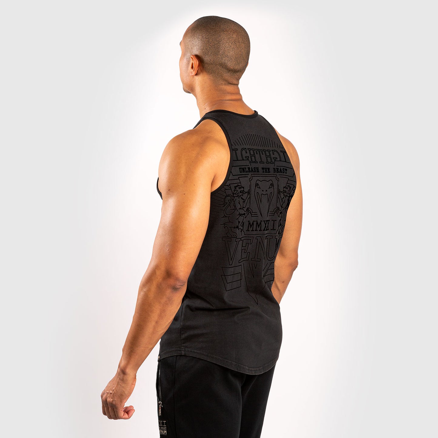 Venum LIONS21 Tanktop - Schwarz/Schwarz