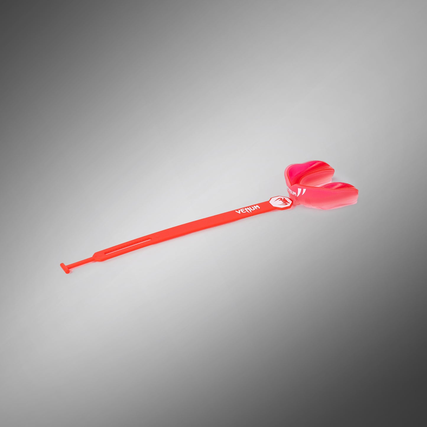 Venum Challenger Kinder Mundschutz Riemen/Ohne Riemen - Rot Transparent