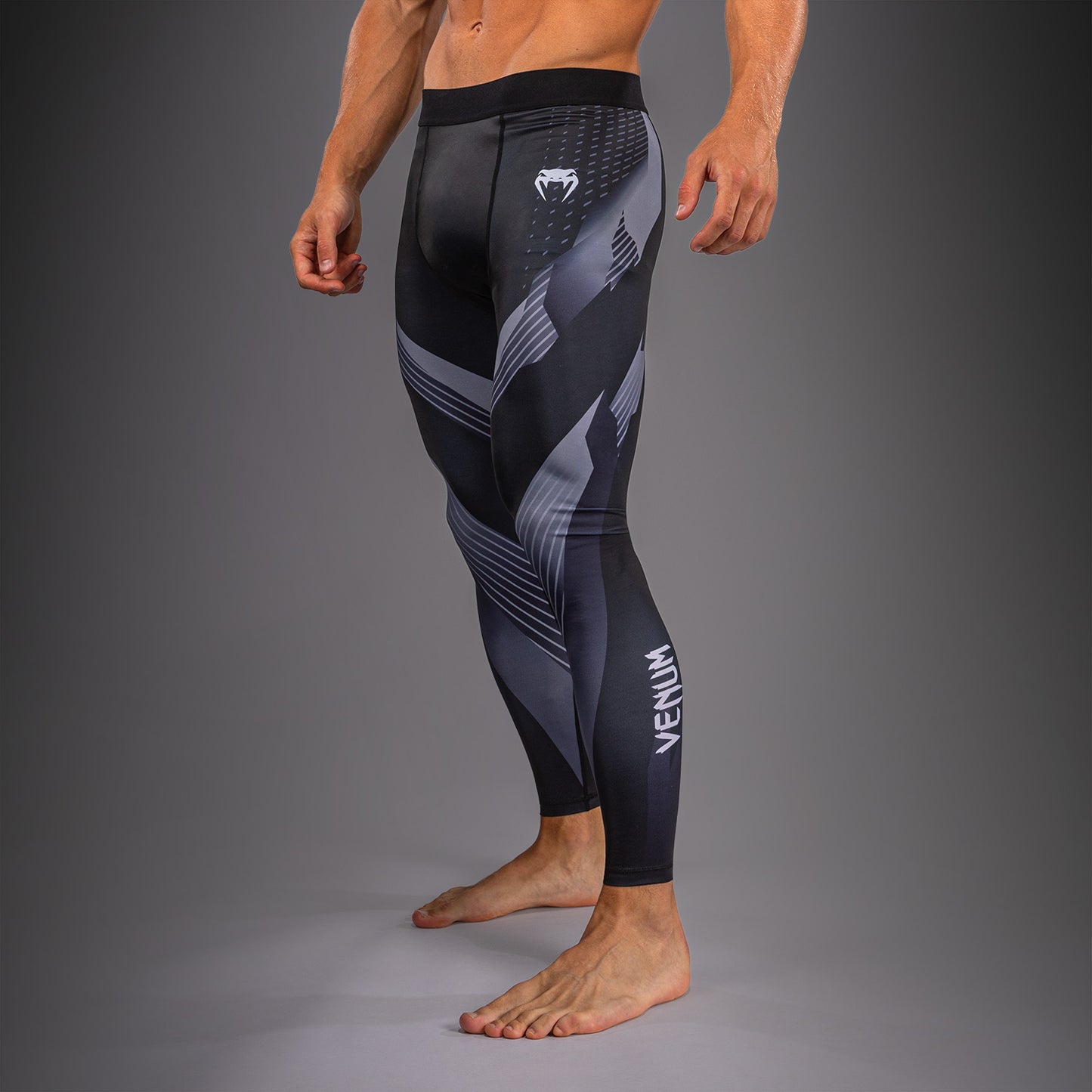 Venum No-Gi 6.0 Spats - Schwarz/Weiß