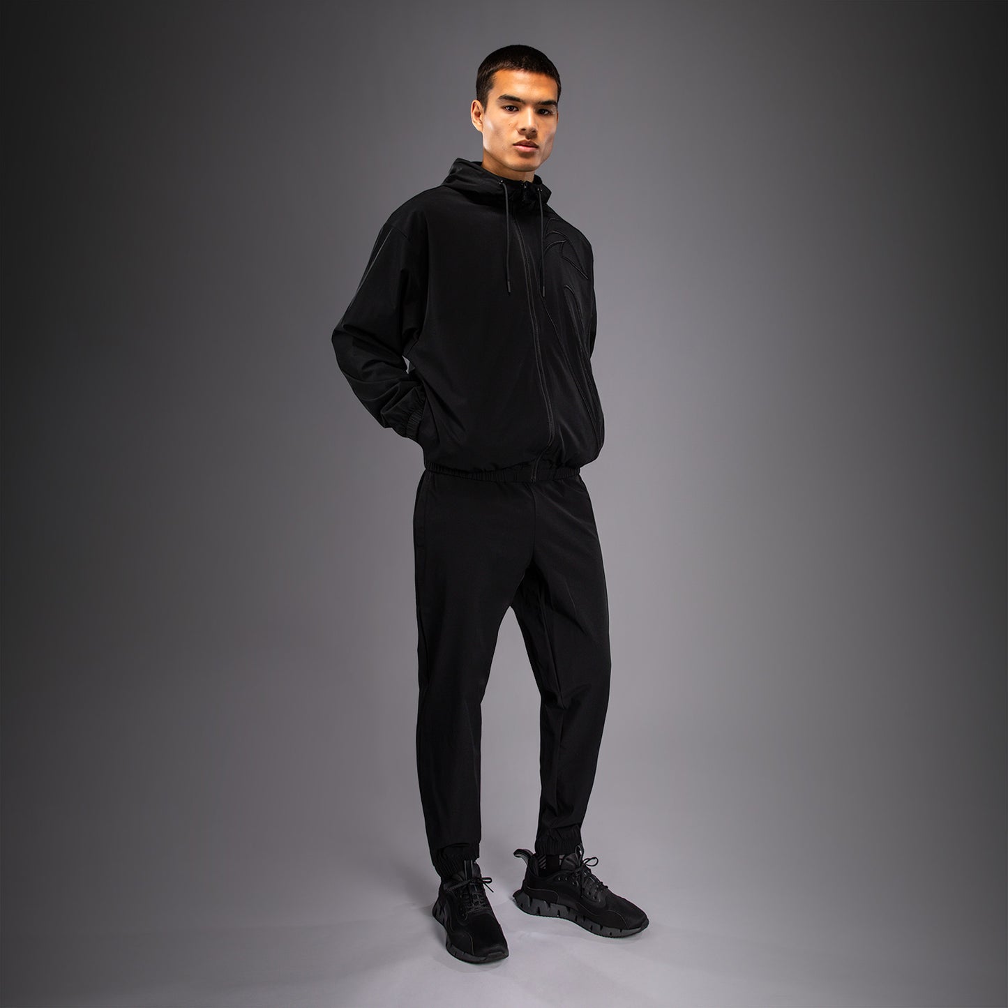 Venum Giant 3D Kapuzenpullover mit Reißverschluss - Schwarz