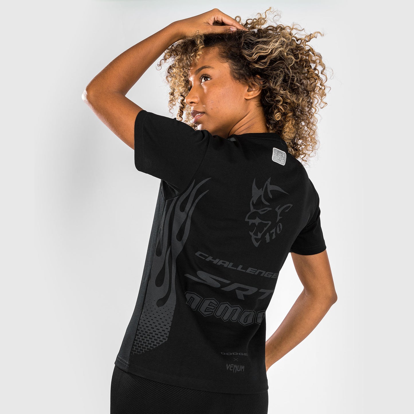 Venum x Dodge Demon 170 Damen T-Shirt - Schwarz