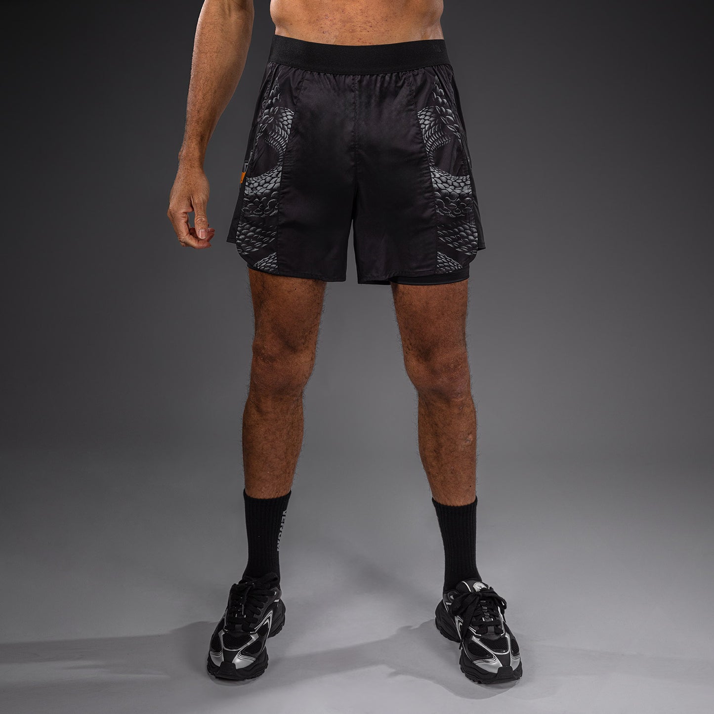 Venum Matupa Trainingsshorts - Schwarz/Grau/Gold