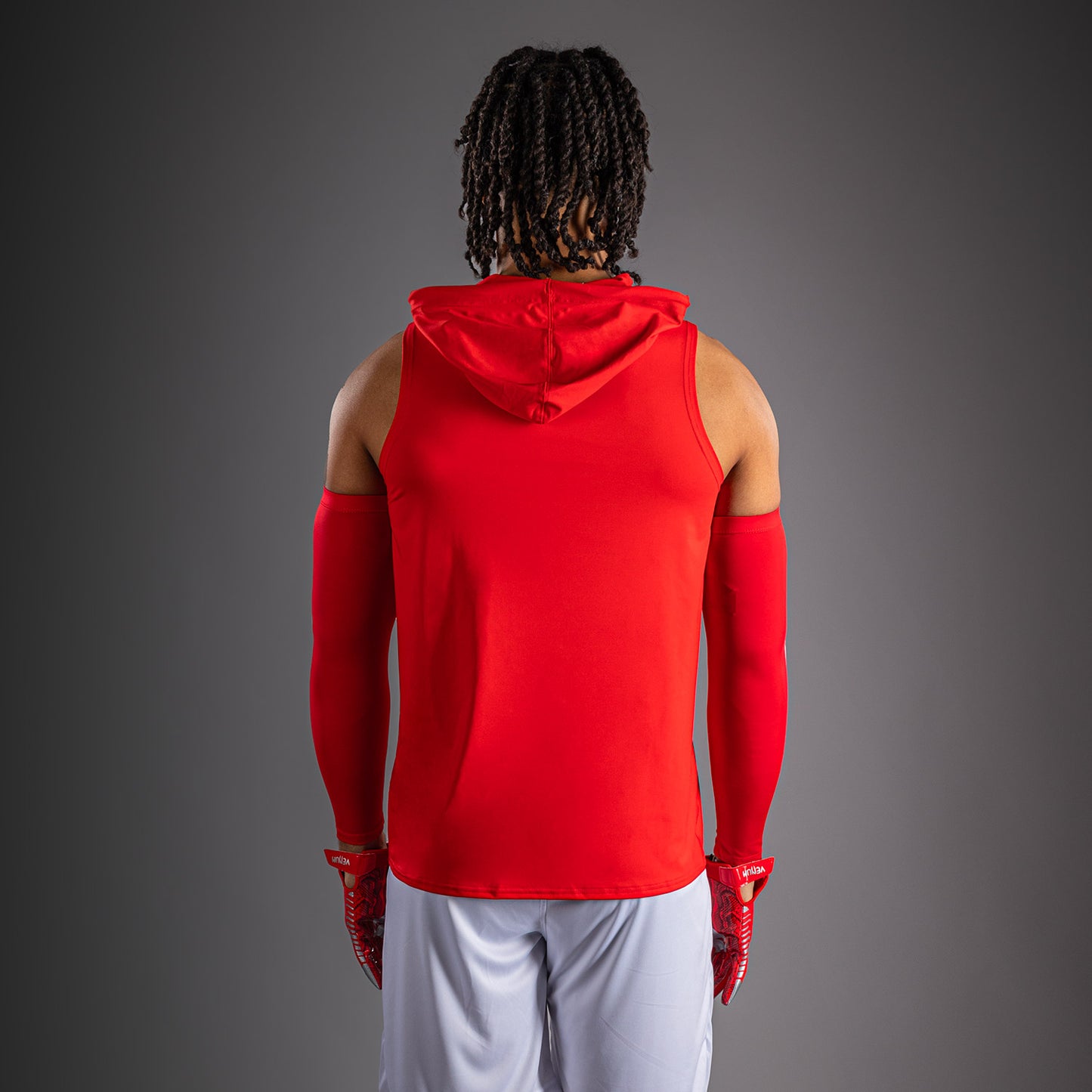 Venum Elite Ärmelloser Dry-Tech Kapuzenpullover - Rot