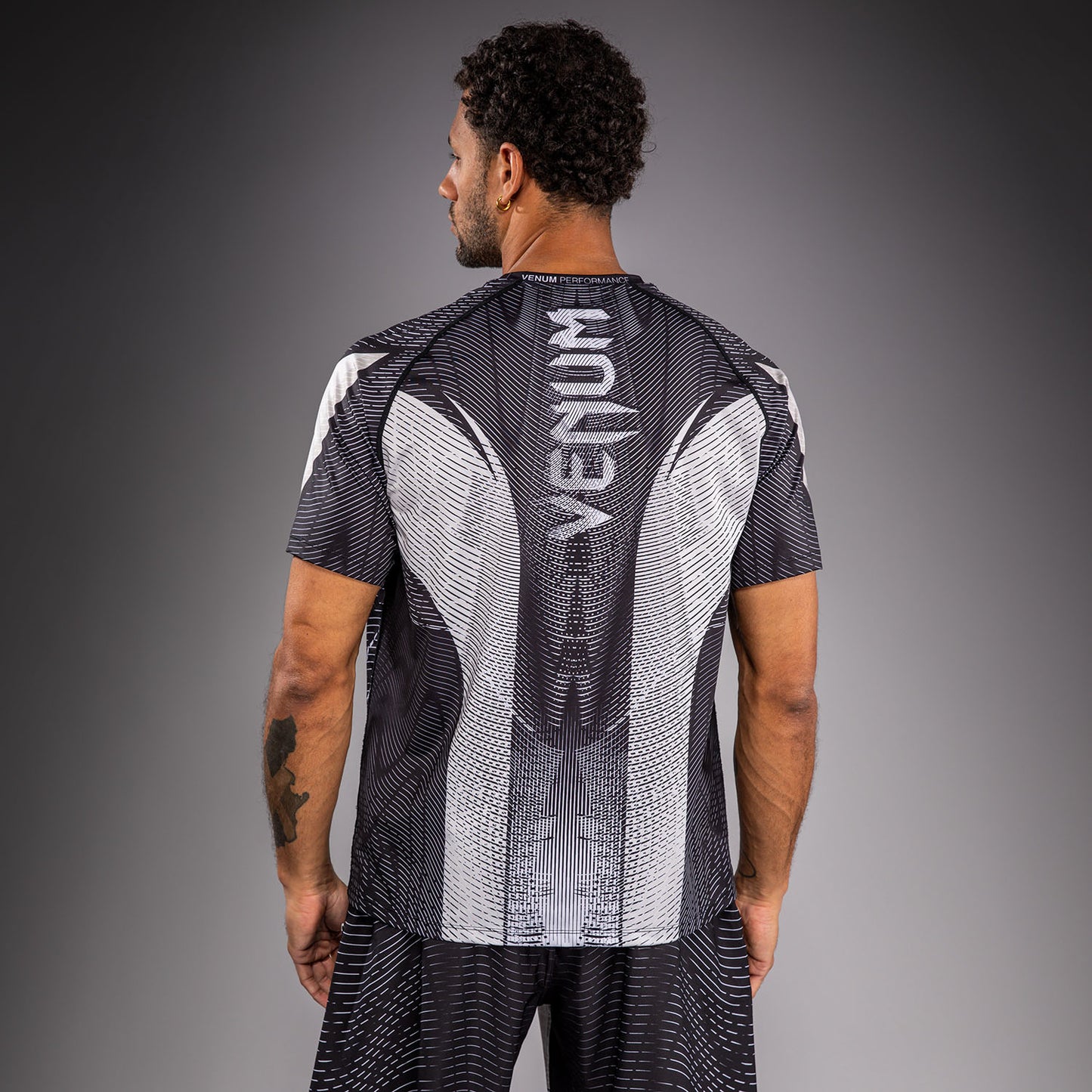 Venum Galactic 3.0 Dry-Tech T-Shirt - Cremeweiß/Schwarz
