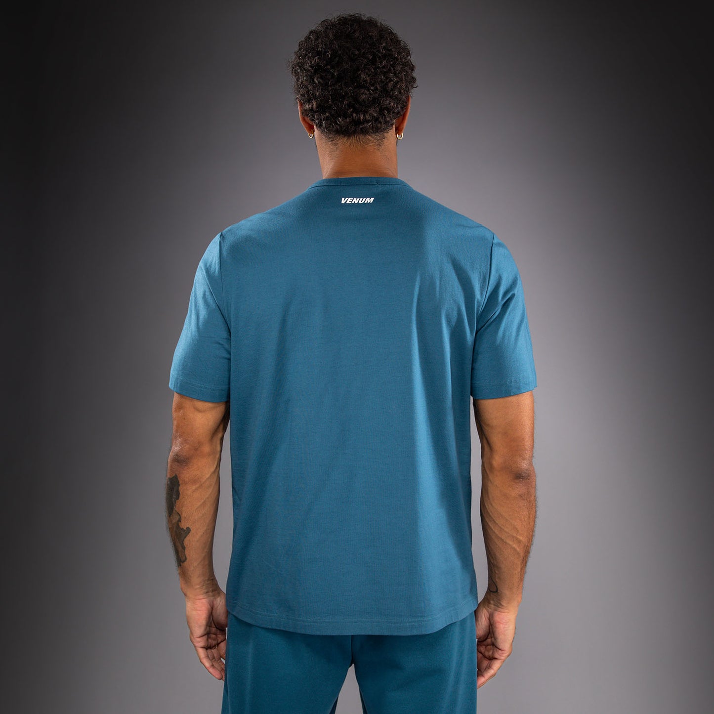 Venum Giant 3D T-Shirt aus Baumwolle - Ozeanblau