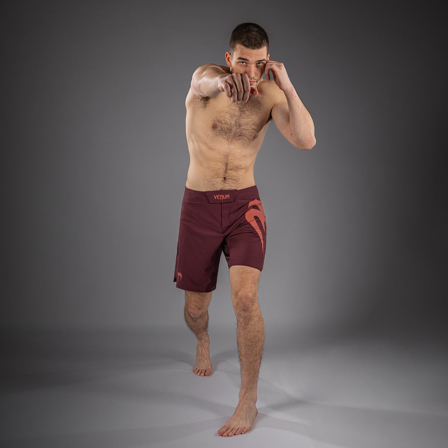 Venum Light 5.0 Fightshorts - Dunkelbraun/Terrakotta