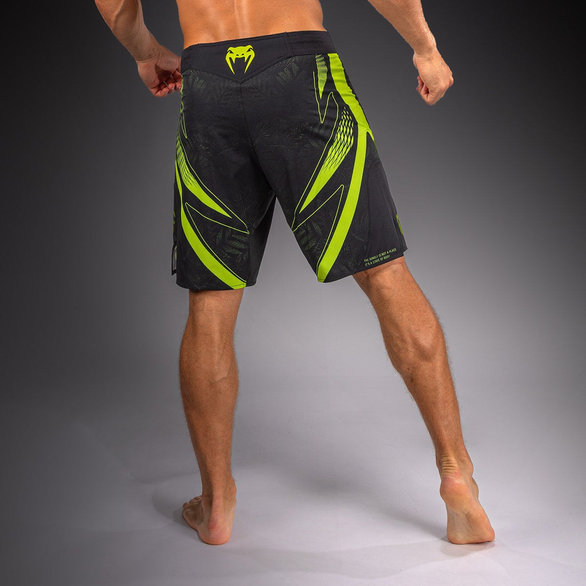 Venum Amazonia Reborn MMA-Shorts - Schwarz/Grün