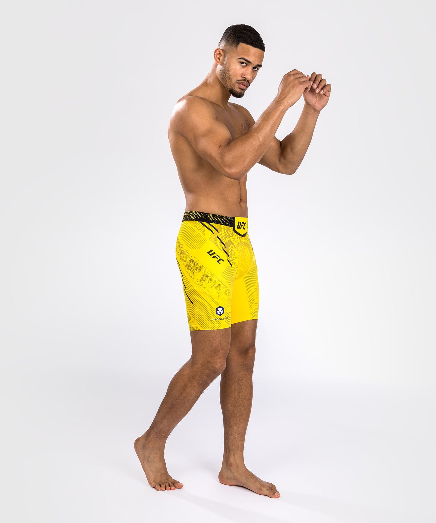 UFC Adrenaline by Venum Authentic Fight Night Vale Tudo Short für Männer - Gelb