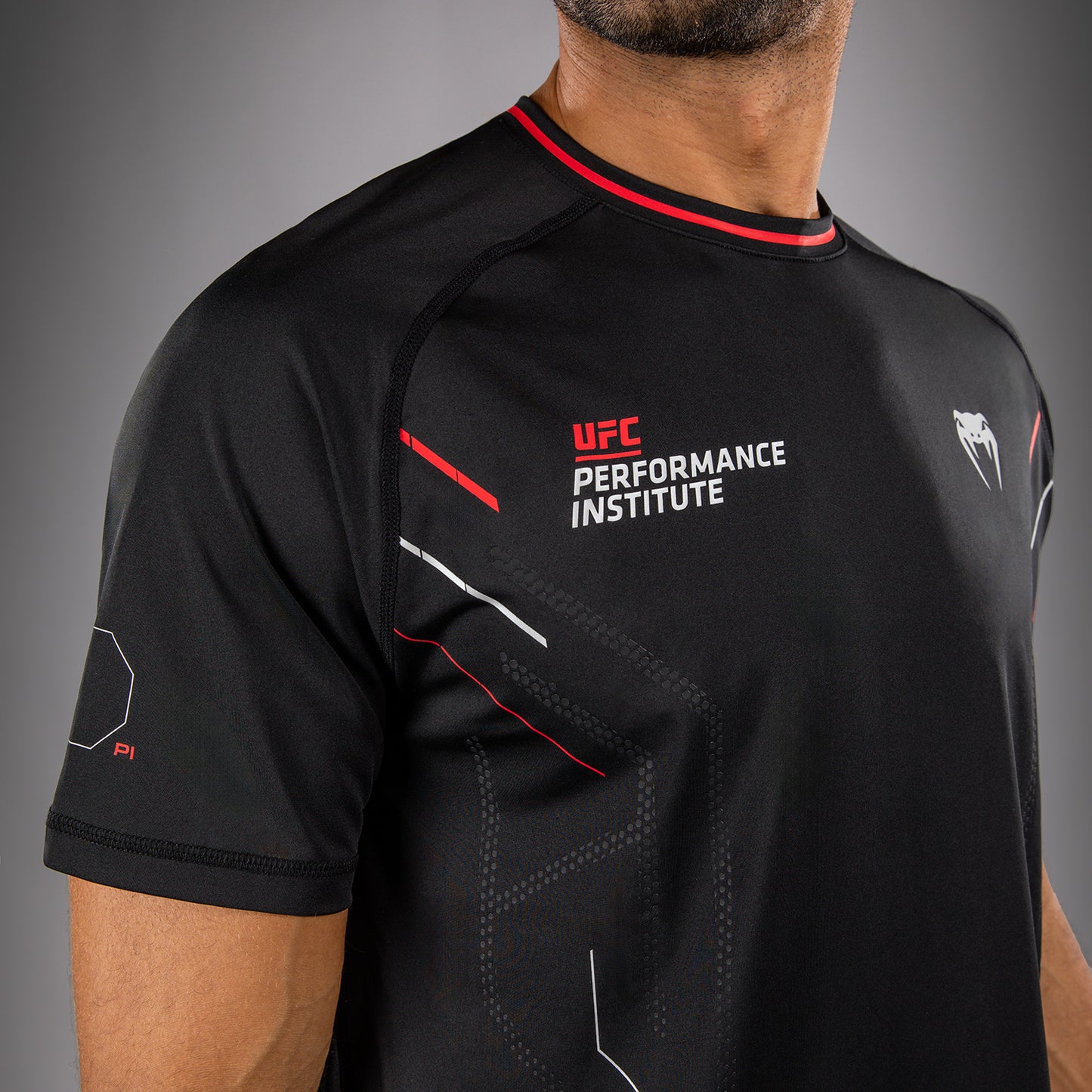 Venum UFC PI 3.0 Dry-Tech-T-Shirt – Schwarz