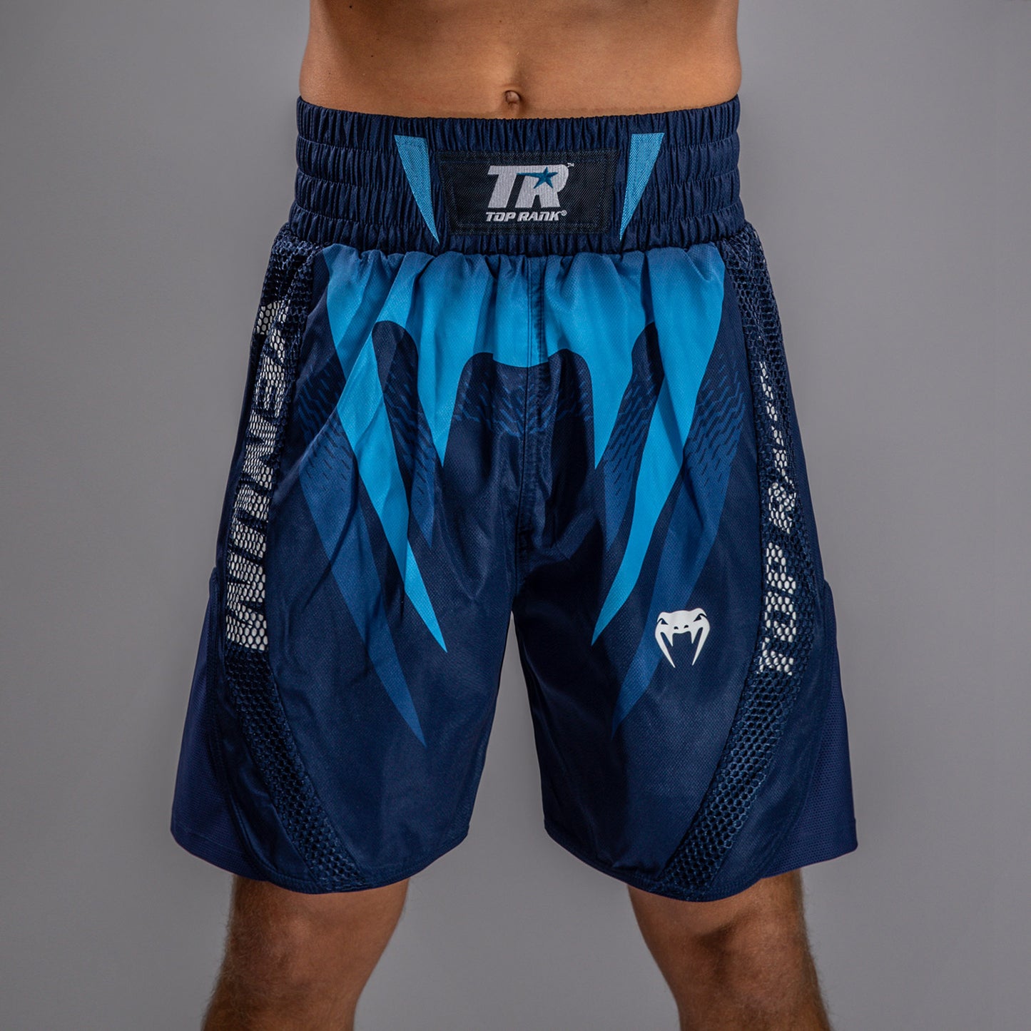 Venum x Top Rank Original Herren Boxershorts - Marineblau