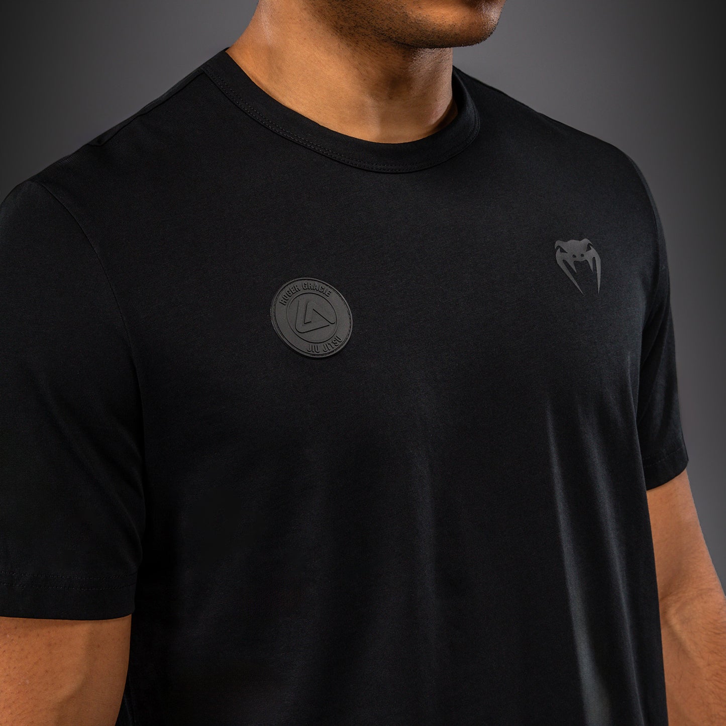 Venum x Roger Gracie Academy T‑Shirt - Schwarz