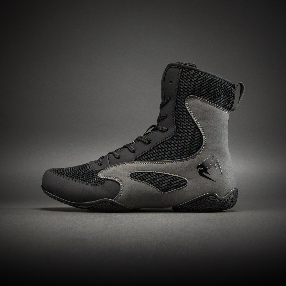 Venum Contender Boxschuhe - Schwarz/Grau