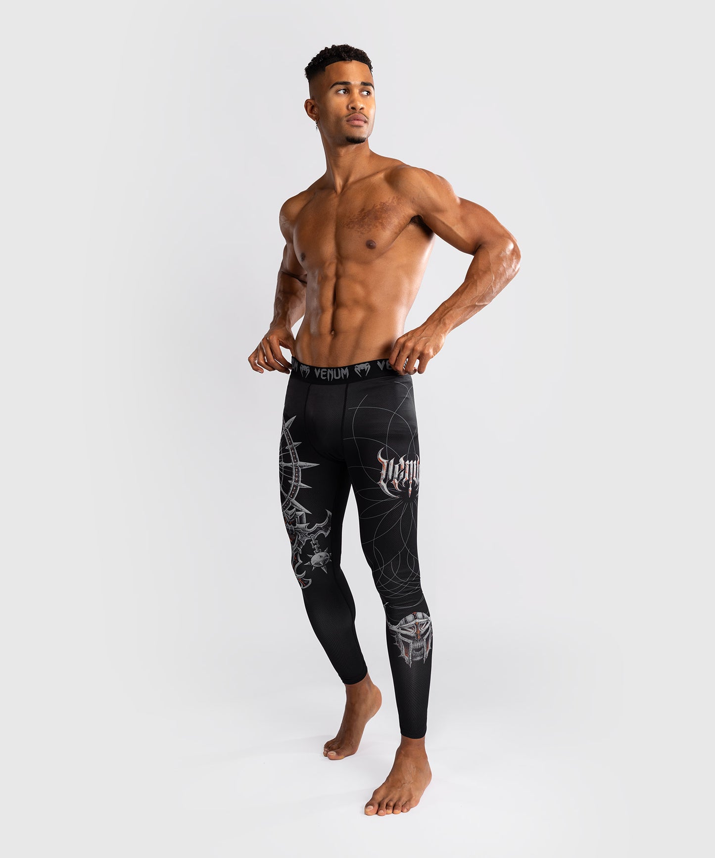 Venum Gladiator 5.0 Herren Spats - Schwarz/Silber