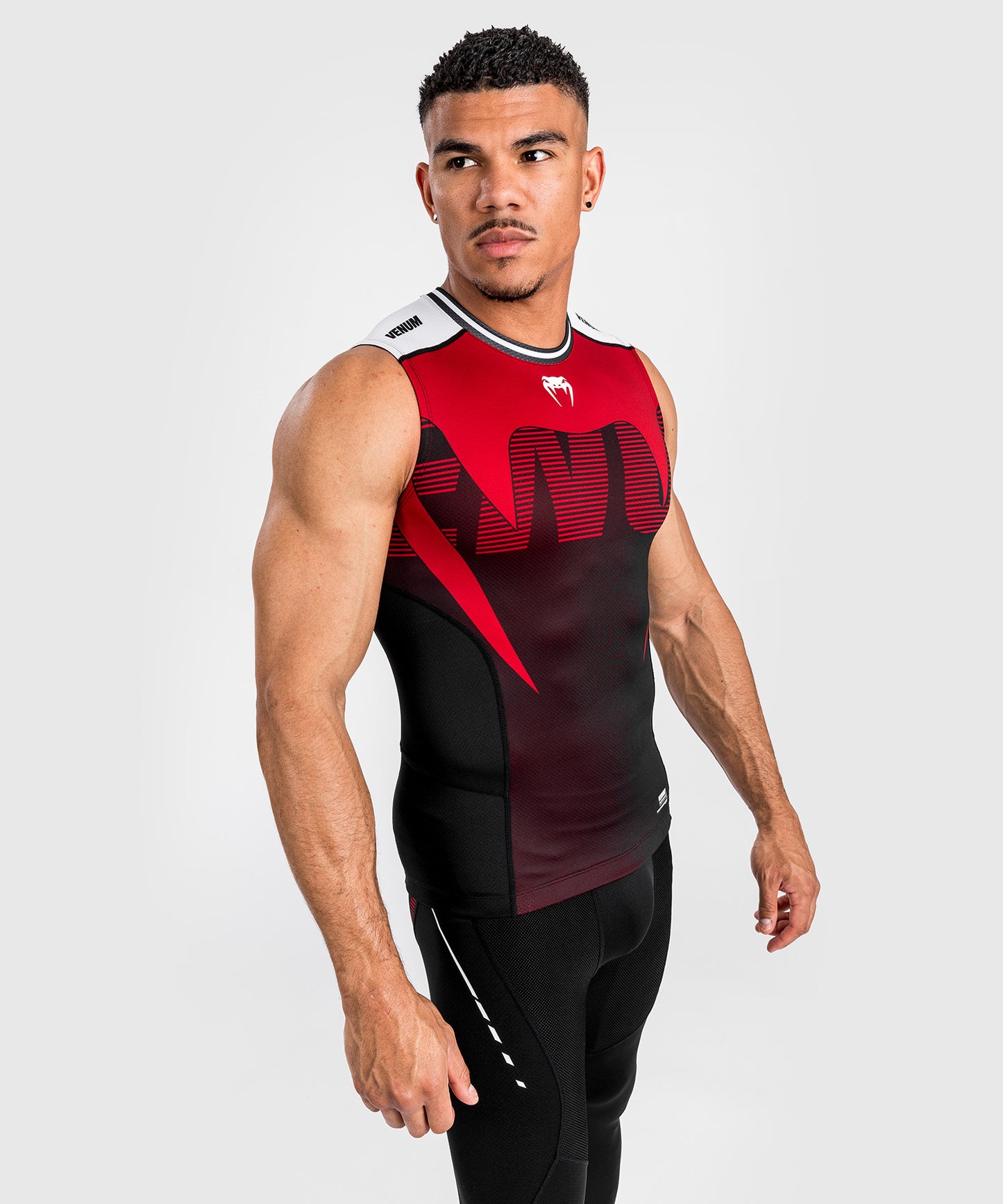 Venum Adrenaline Herren Rashguard Ohne Ärmel - Red