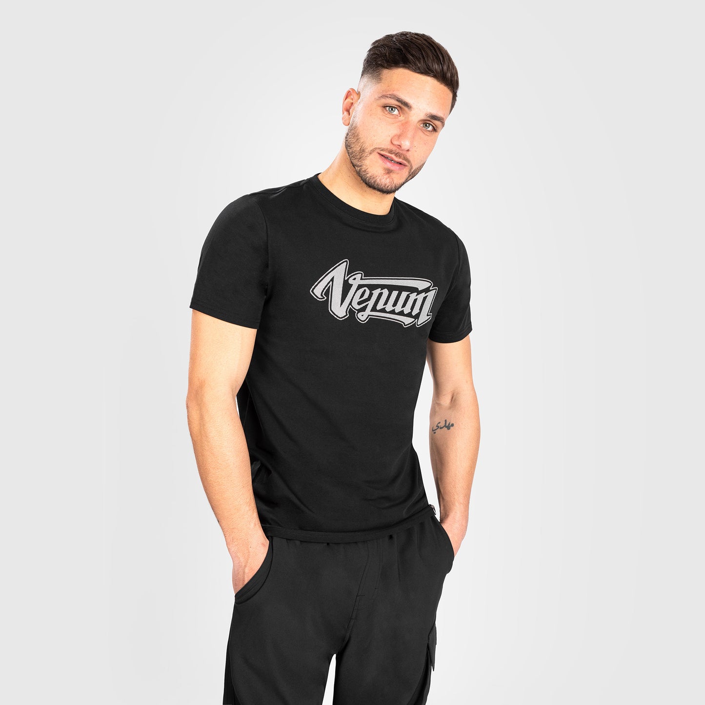 Venum Absolute 2.0 T-Shirt - Angepasste Passform - Schwarz/Silber