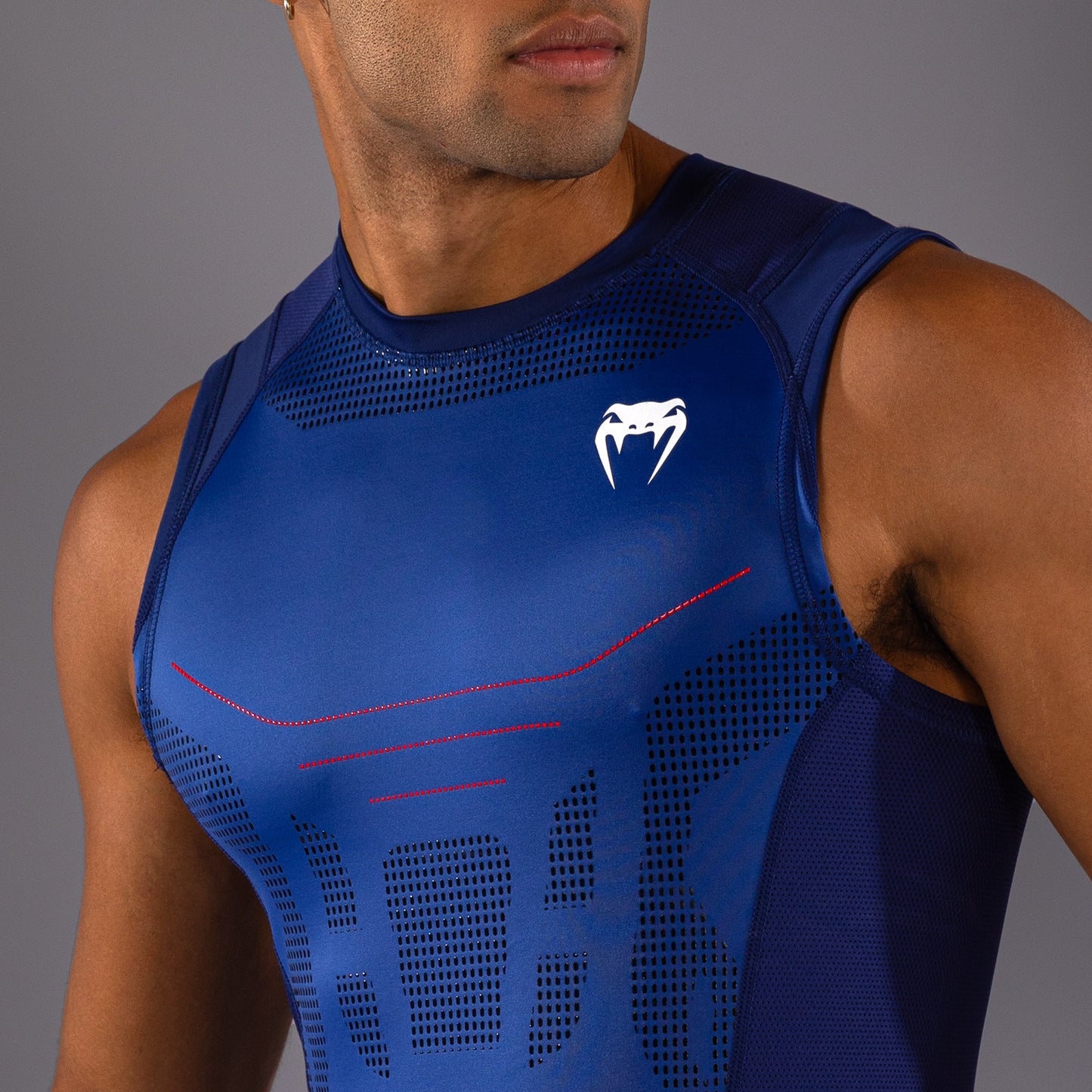 Venum Technical 3.0 Ärmelloses Rashguard - Nachtblau