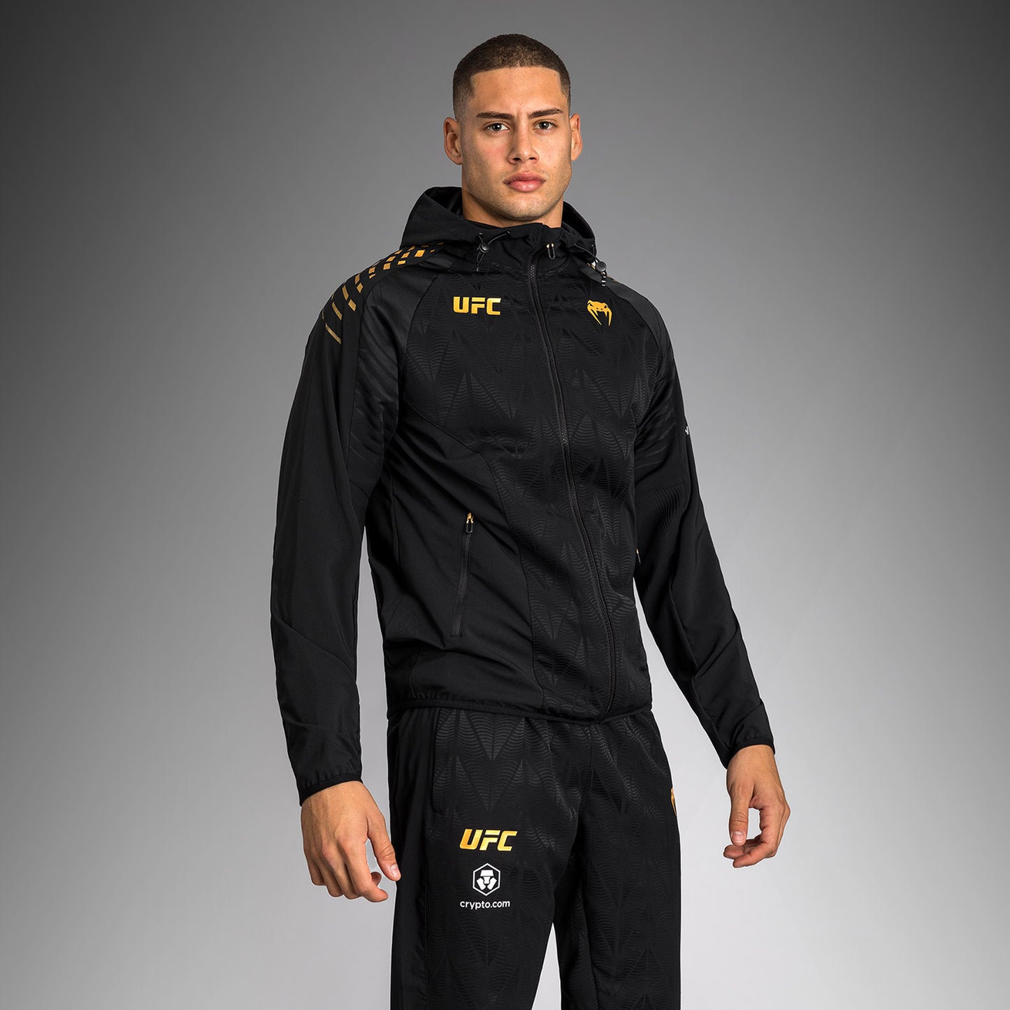 UFC Zenith by Venum Authentic Fight Night Kapuzenjacke Herren - Champion