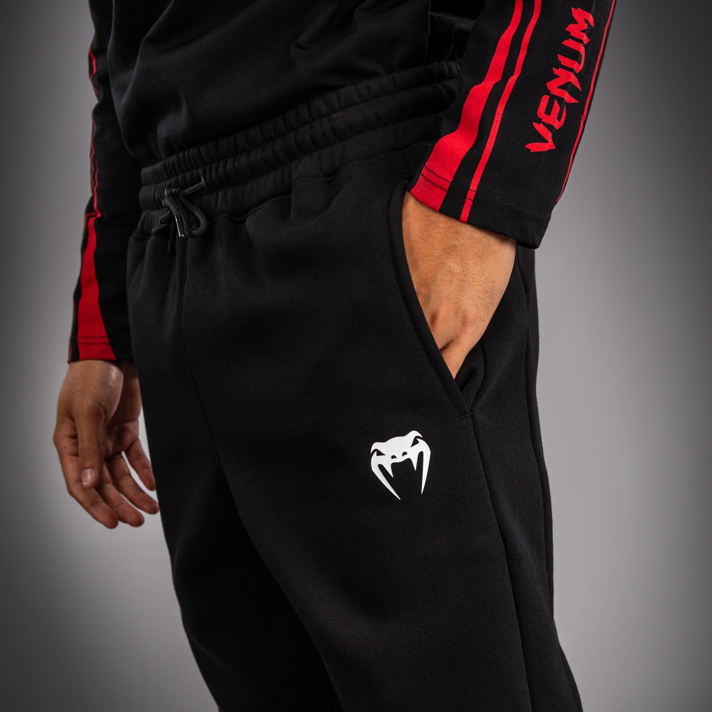 Venum UFC Unity by Venum Authentic Fight Week Herren-Baumwollhose - Schwarz