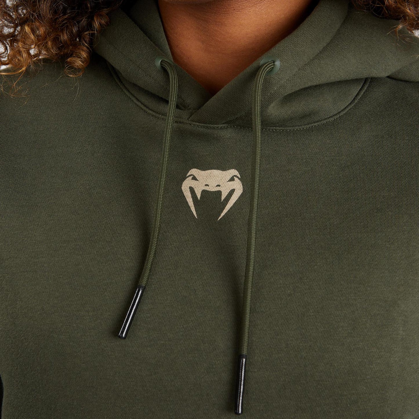 UFC Adrenaline by Venum Fight Week Damen Pullover Hoodie - Khaki