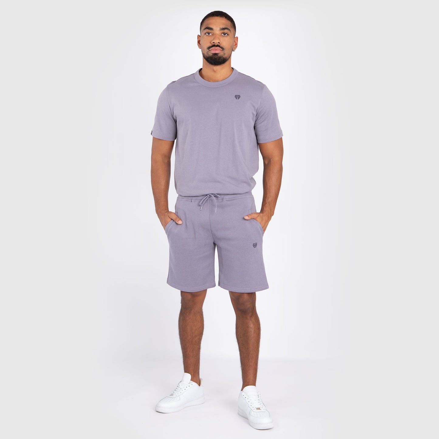 Venum Silent Power Baumwollshorts - Lavendelgrau